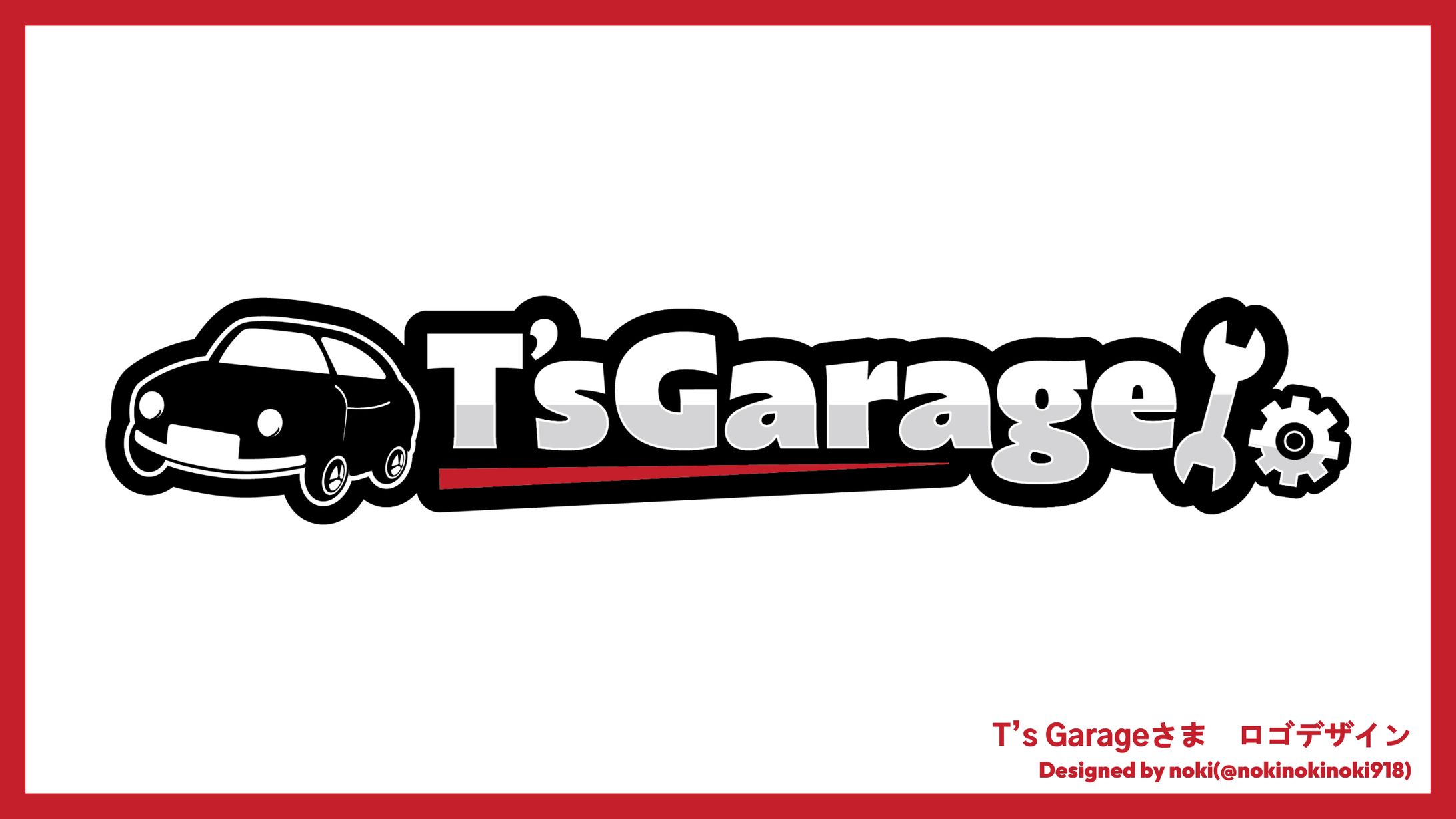 【work】T's Garageさま　デザインロゴ-1