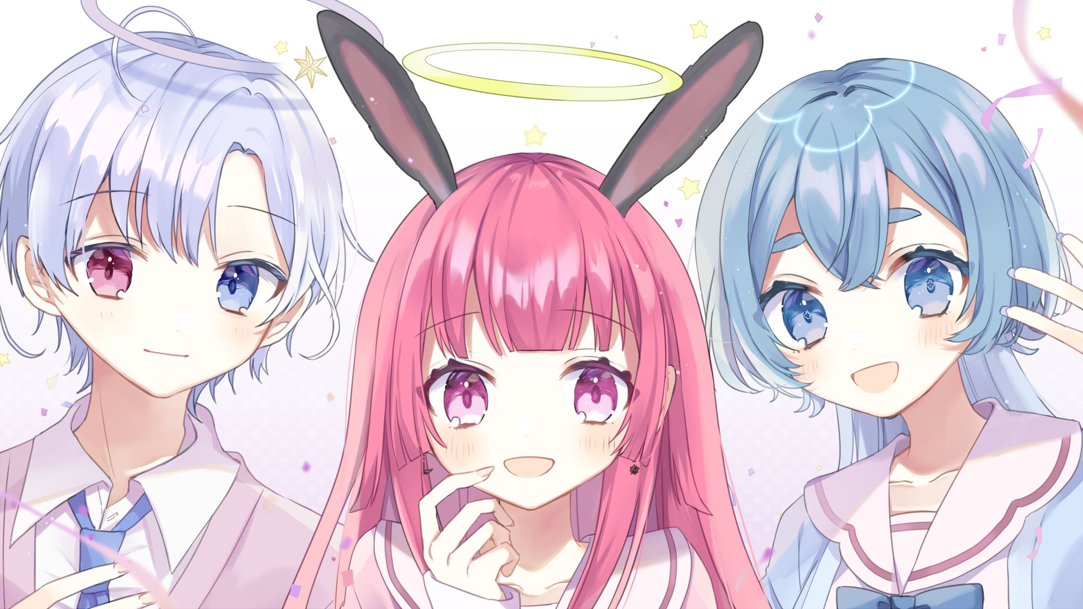 うたたねプロダクション様 2期生集合イラスト-1