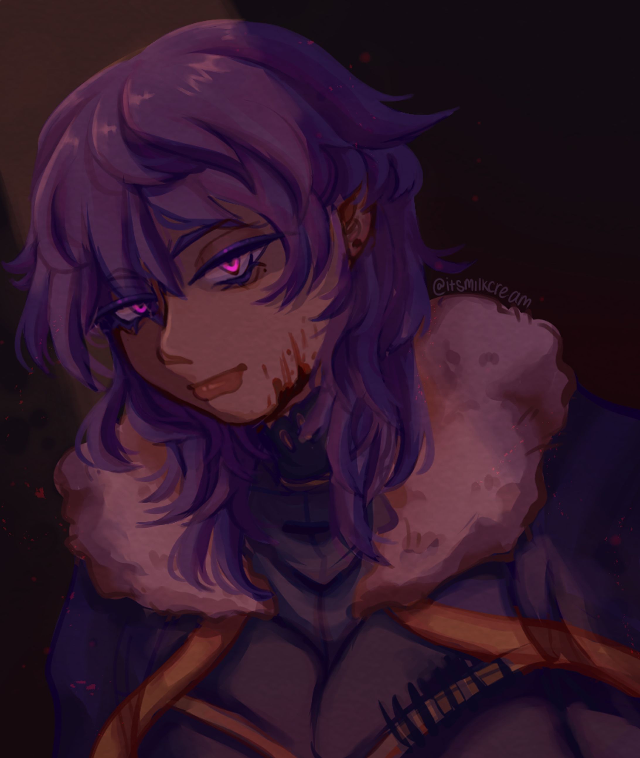 "Lower Your Head" - Xanny OC Illustration-1