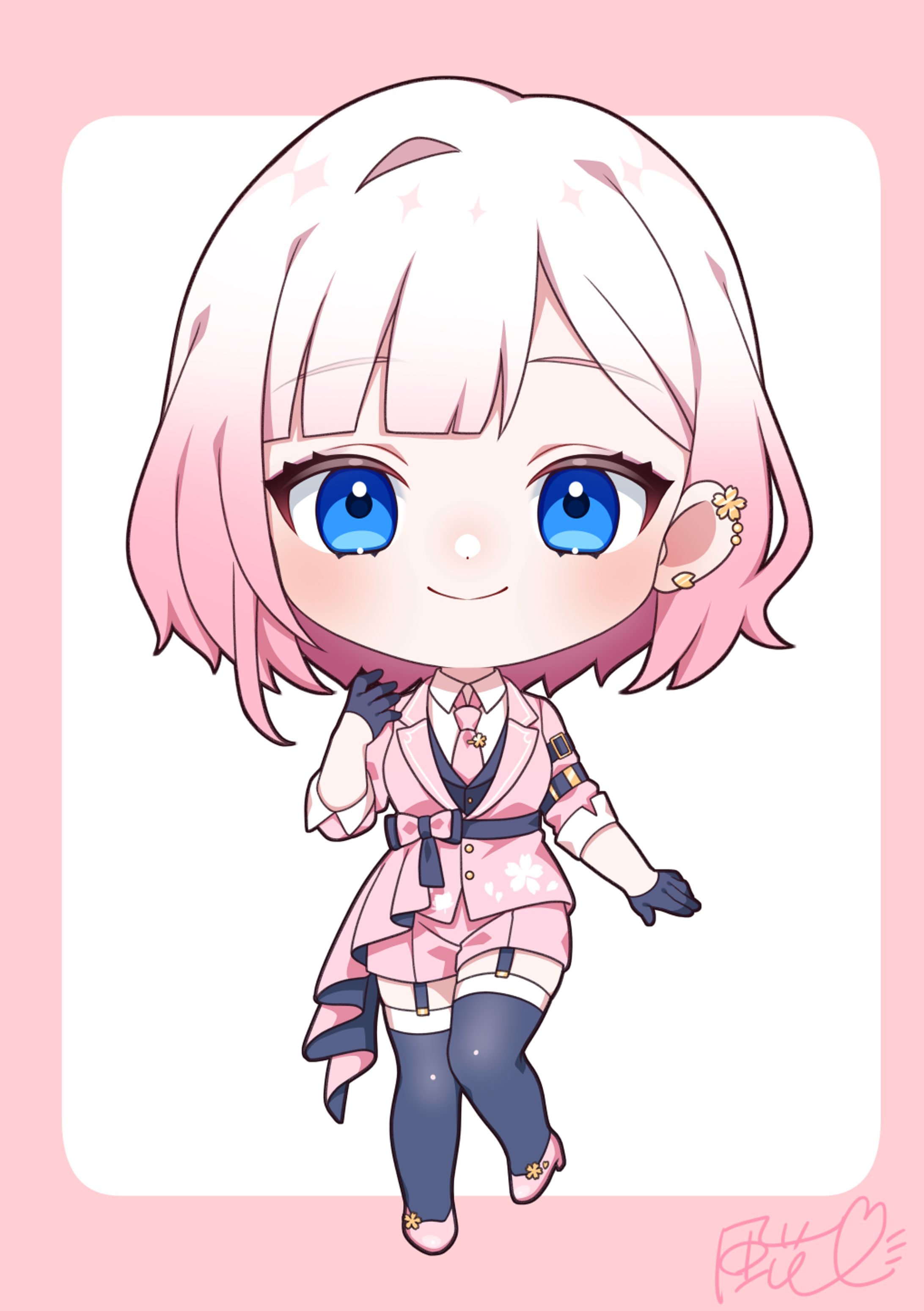 【幸桜様】ミニキャライラスト-1