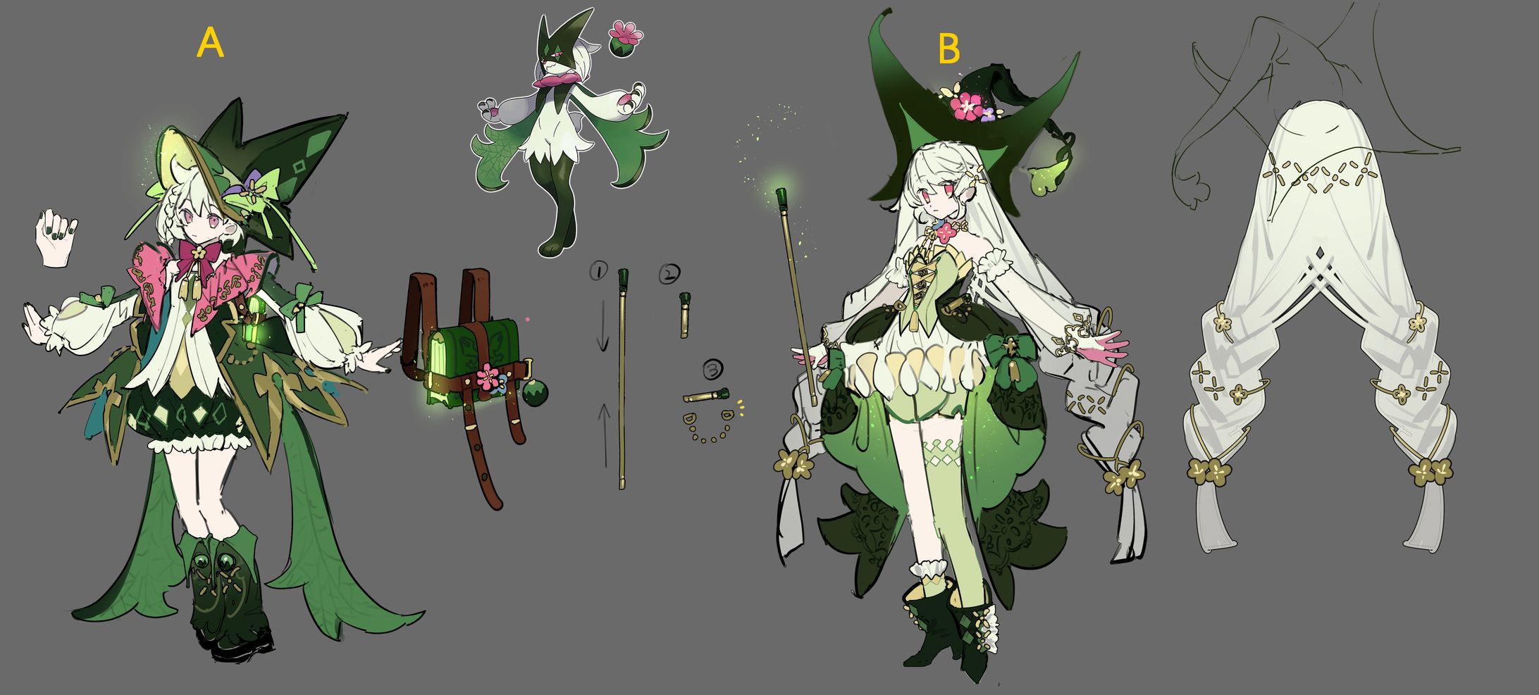 ポケモンユナイト　トレーナー衣装デザイン-1