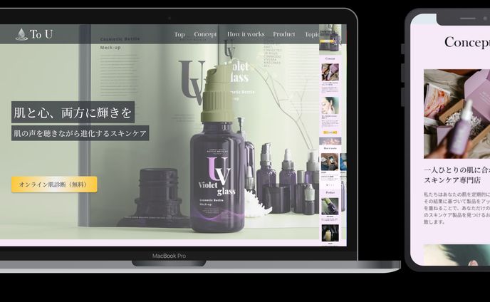 スキンケア、シュミレーション