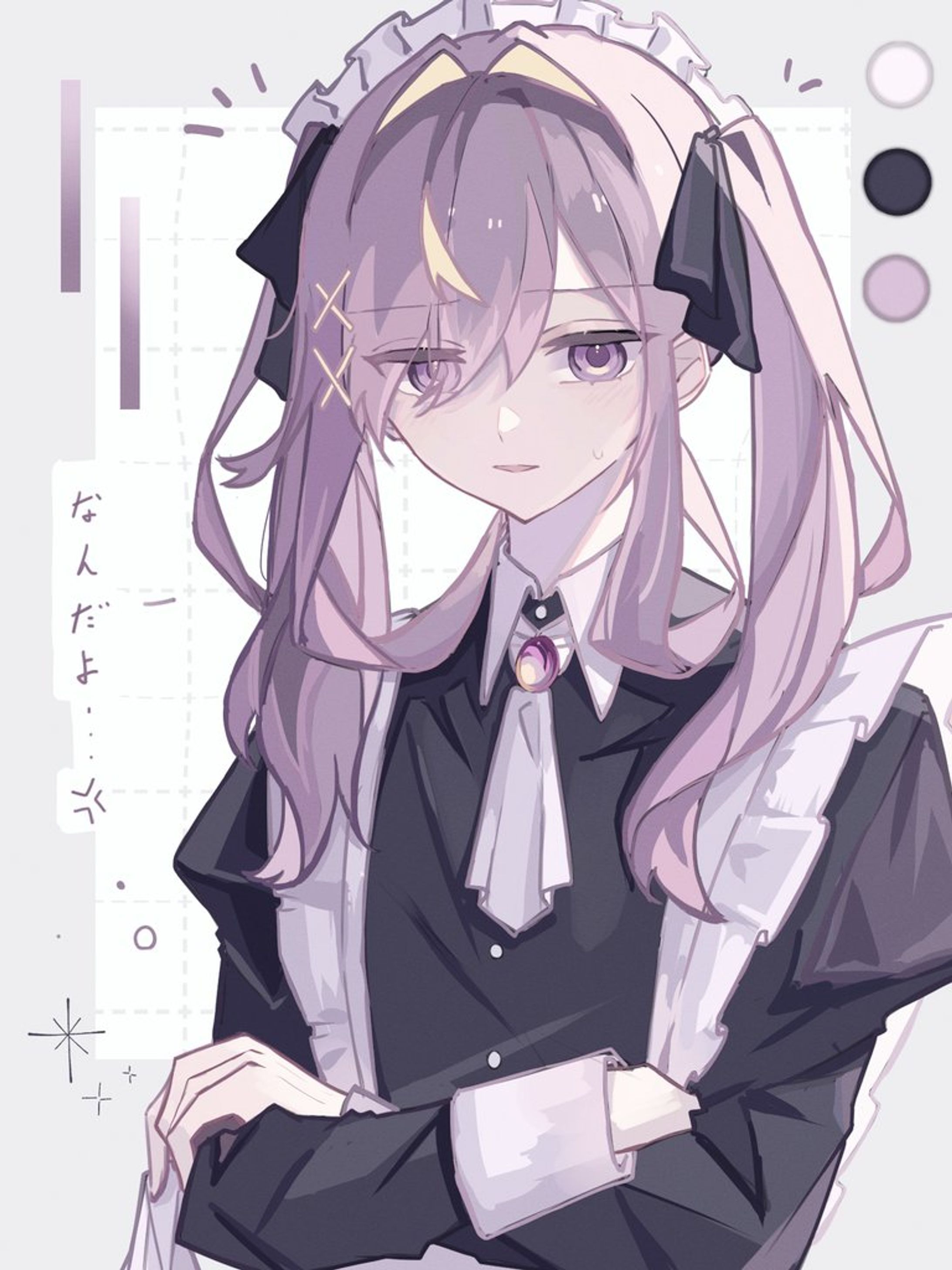 purple×maid💜-1