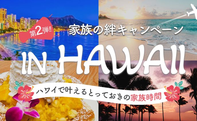 ハワイ旅行　バナー