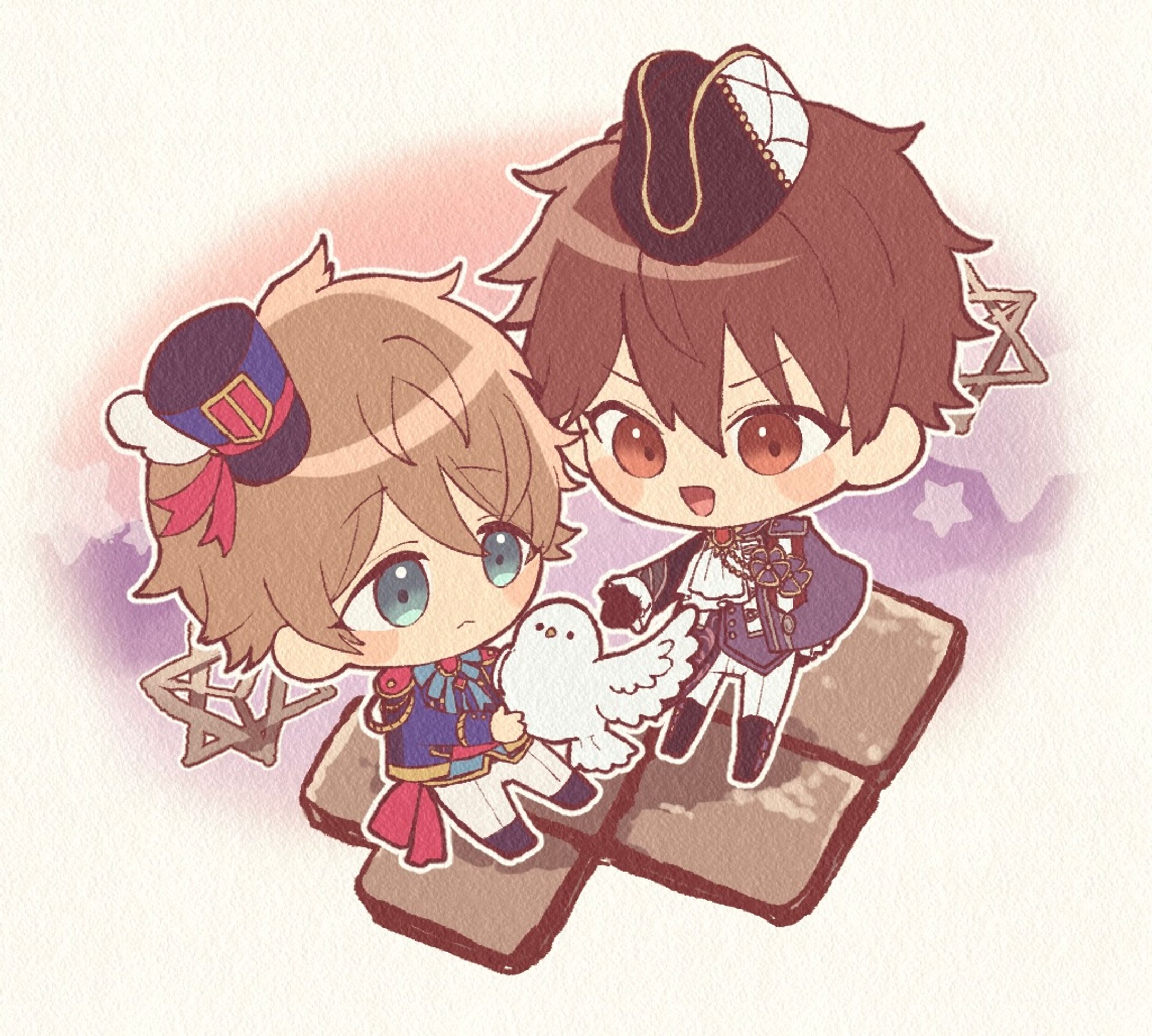 【ファンアート】千秋と翠まとめ-1