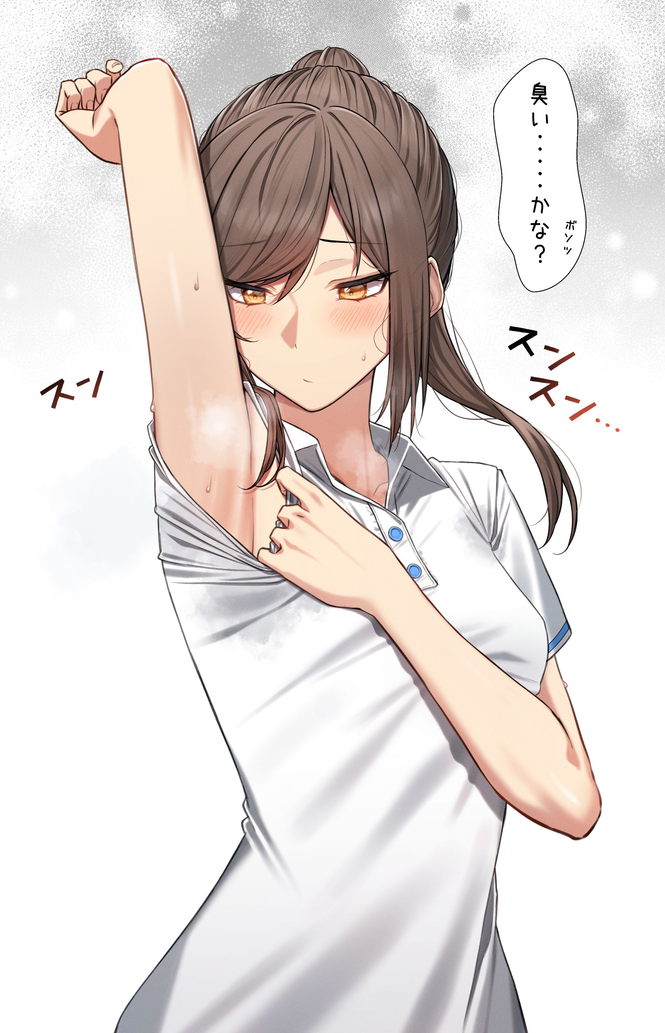 蒸れテニス女子-1