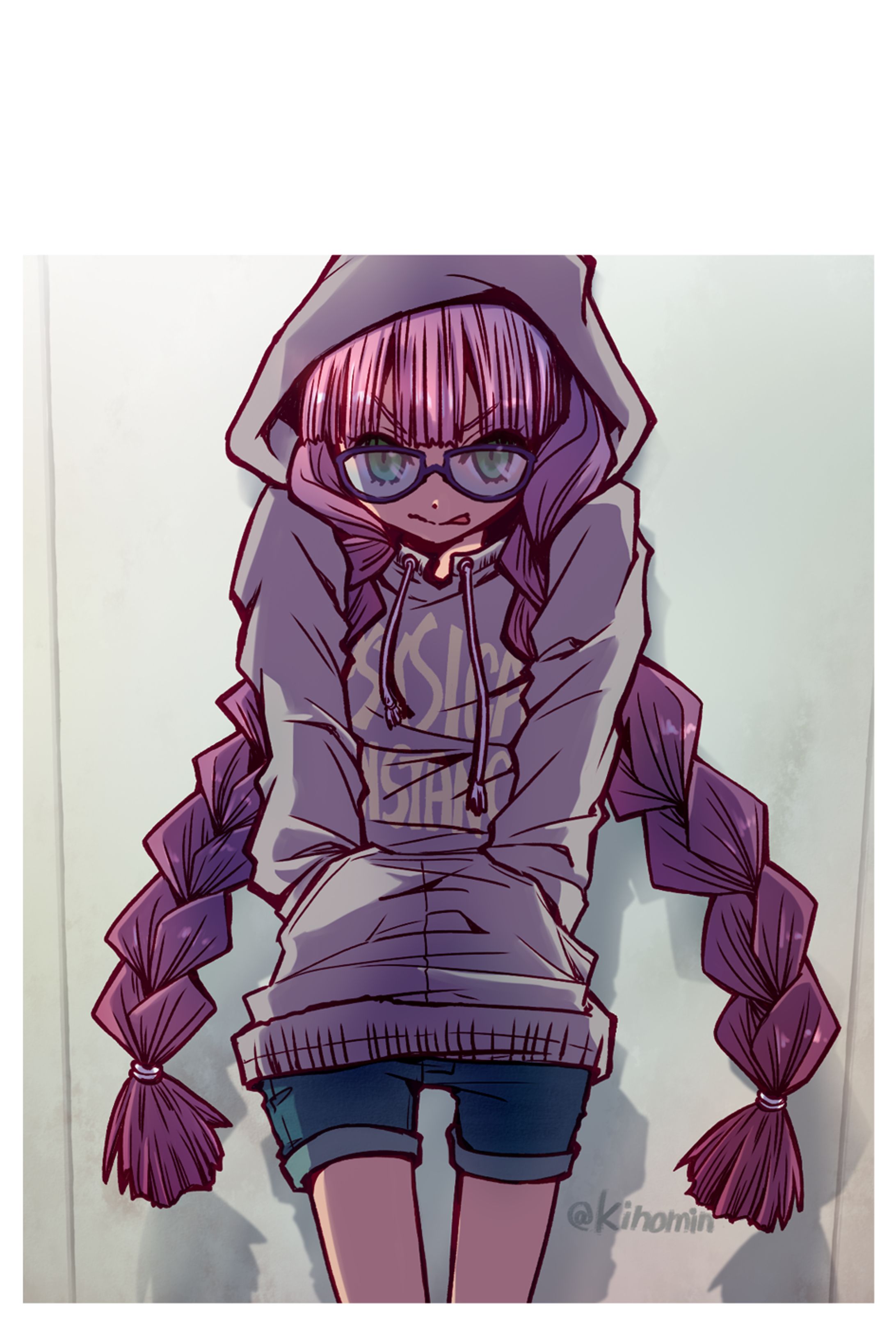 パーカー女子-1