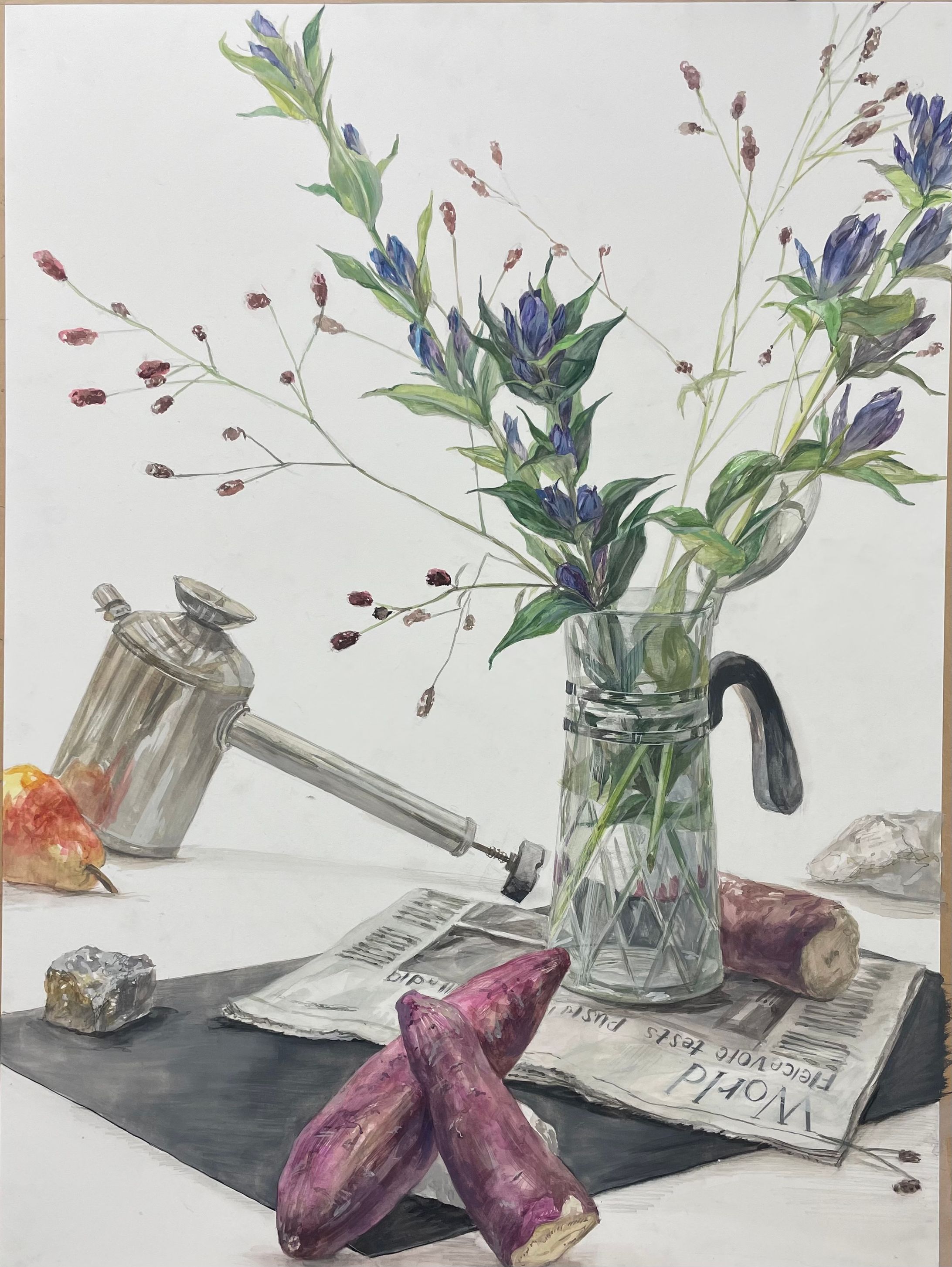 デッサン・静物着彩-1