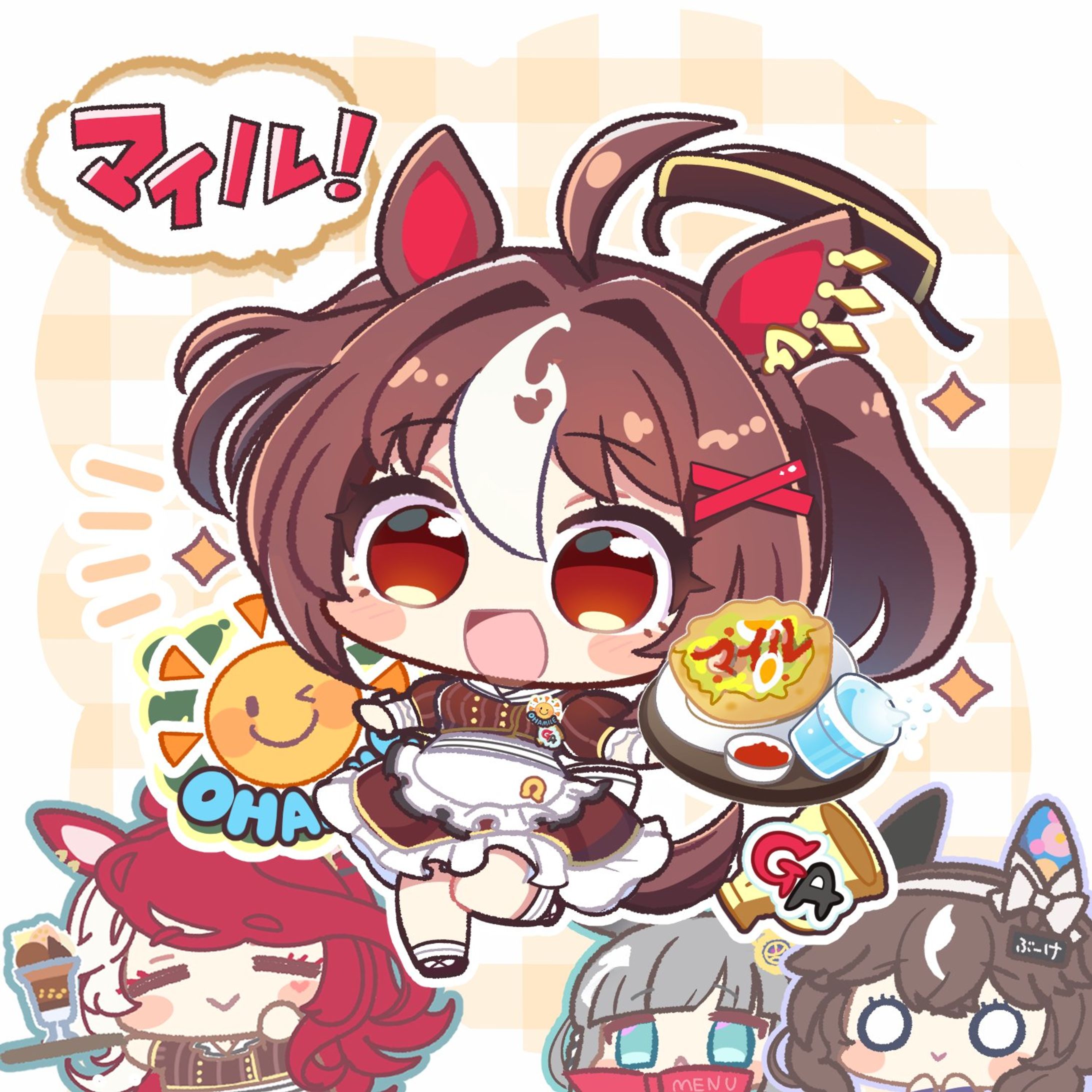 デフォルメイラスト集-1