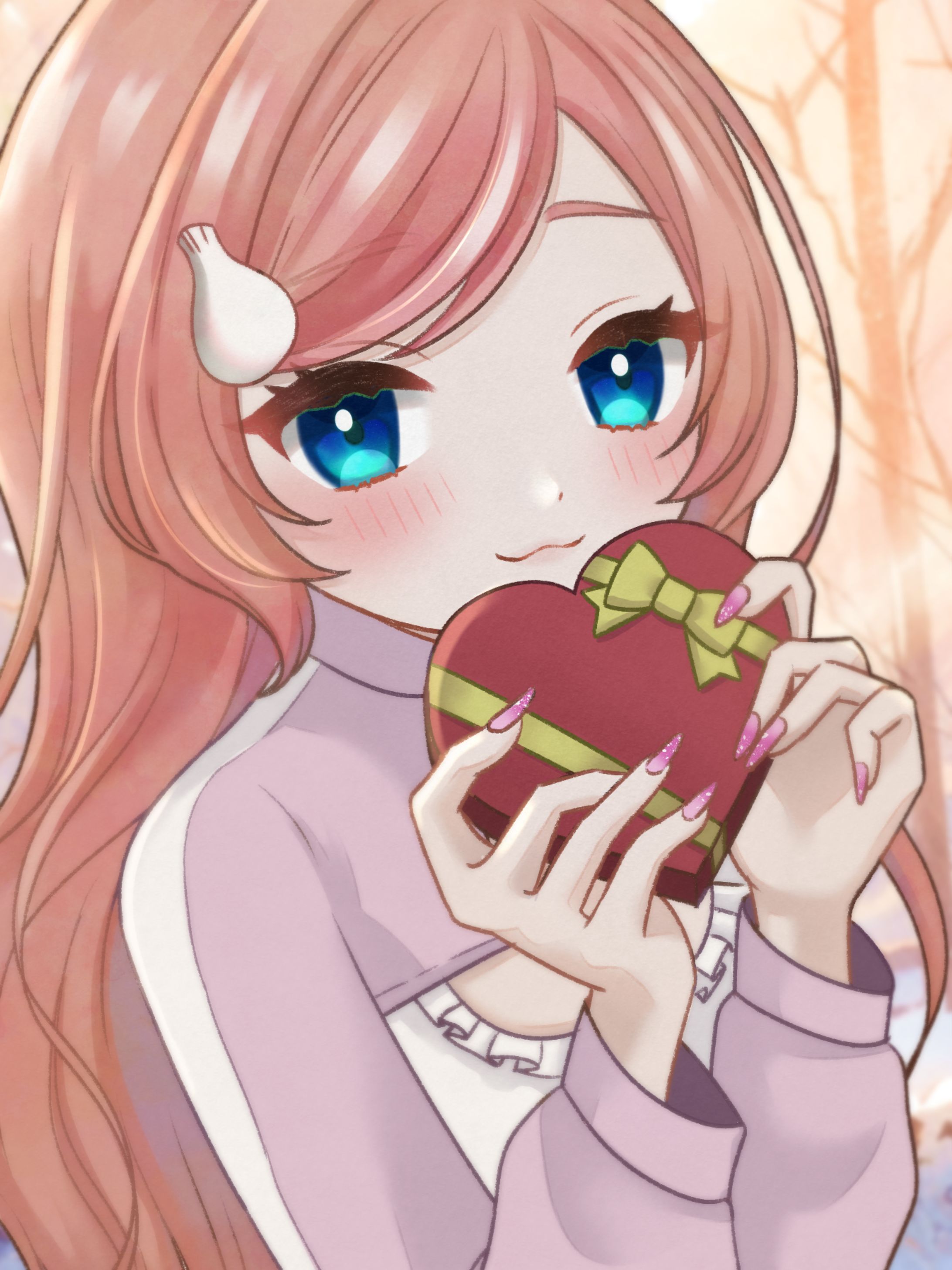 オリジナル：バレンタインイラスト-1