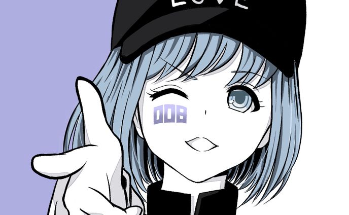 イラスト　漫画、タイポグラフィー