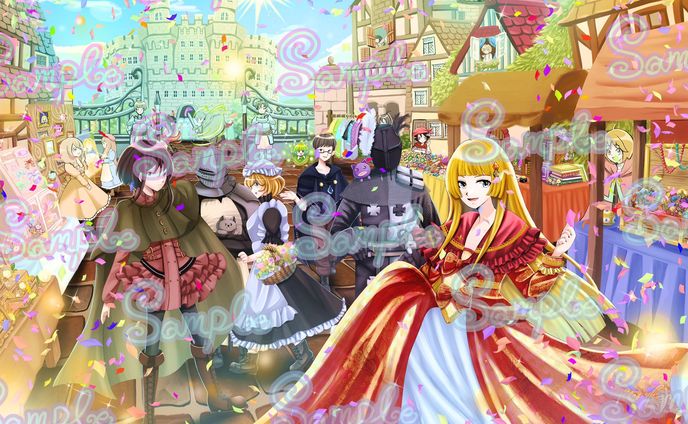 リフルシャッフル様依頼絵 Commission by RiffleShuffle