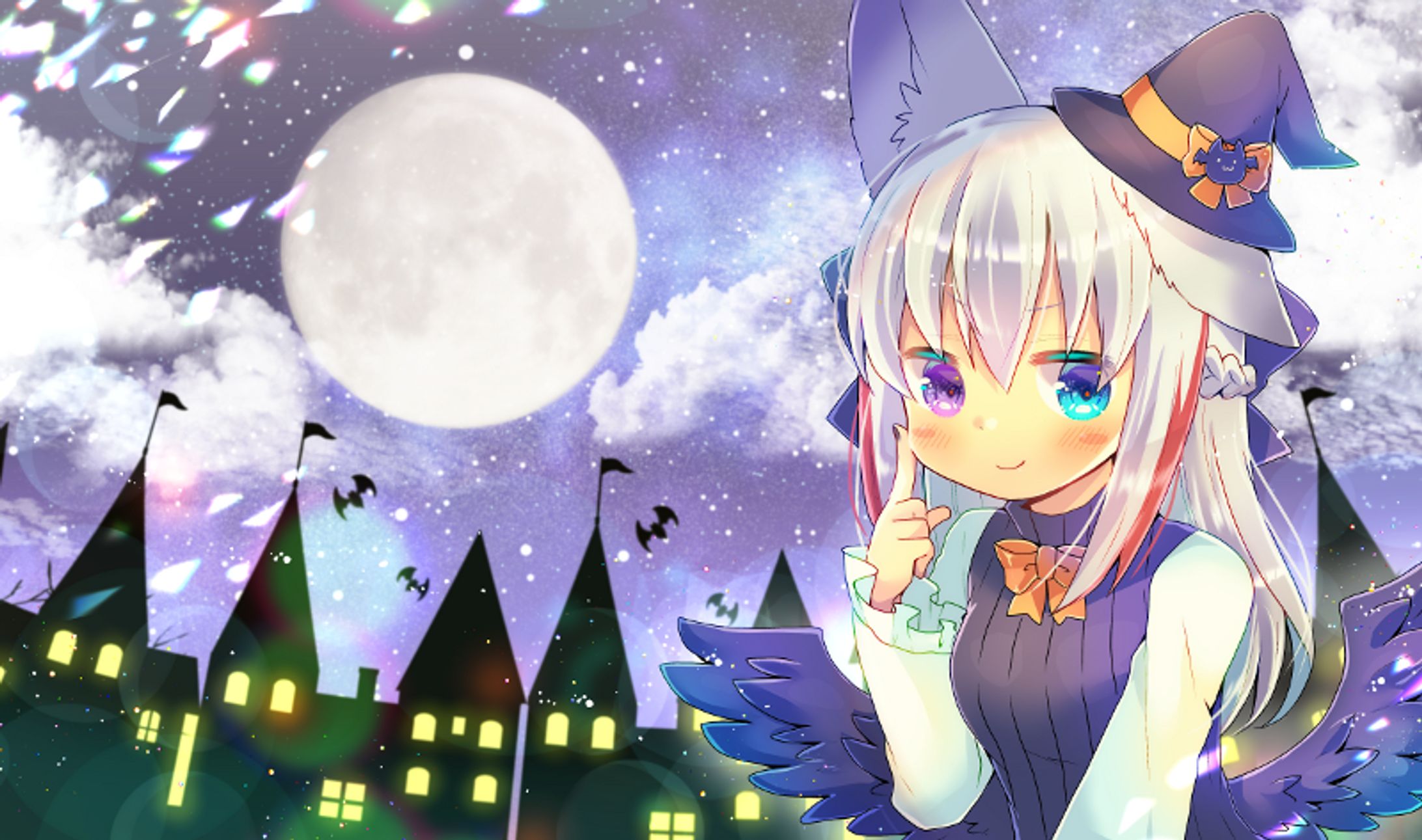 【お仕事】VRChatスクロールカレンダーイラスト（10月）-1
