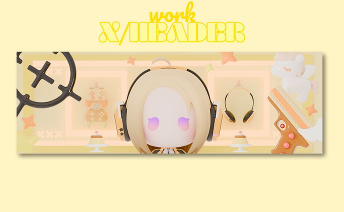 Xヘッダー/志田有彩様