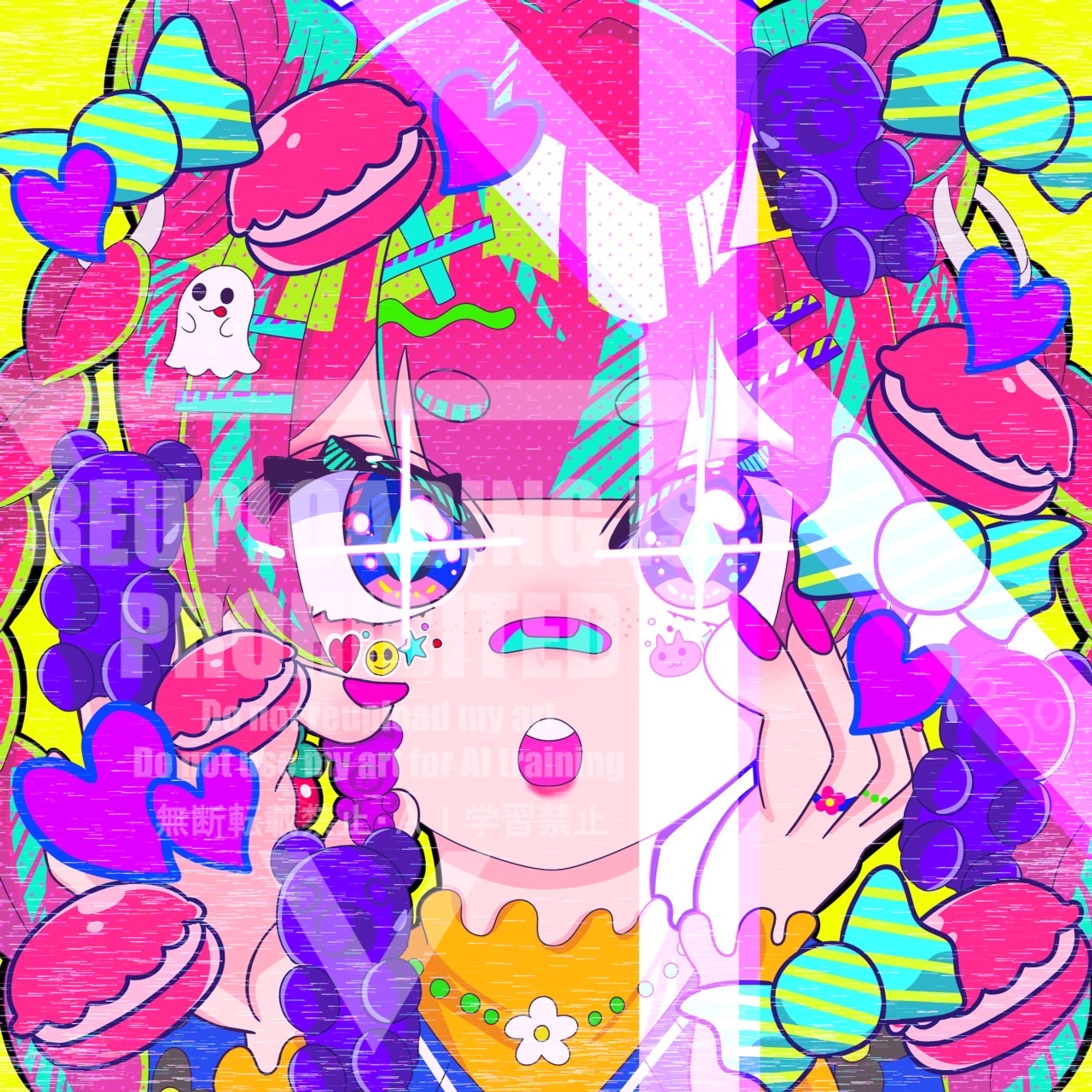 お菓子が大好きな女の子-1