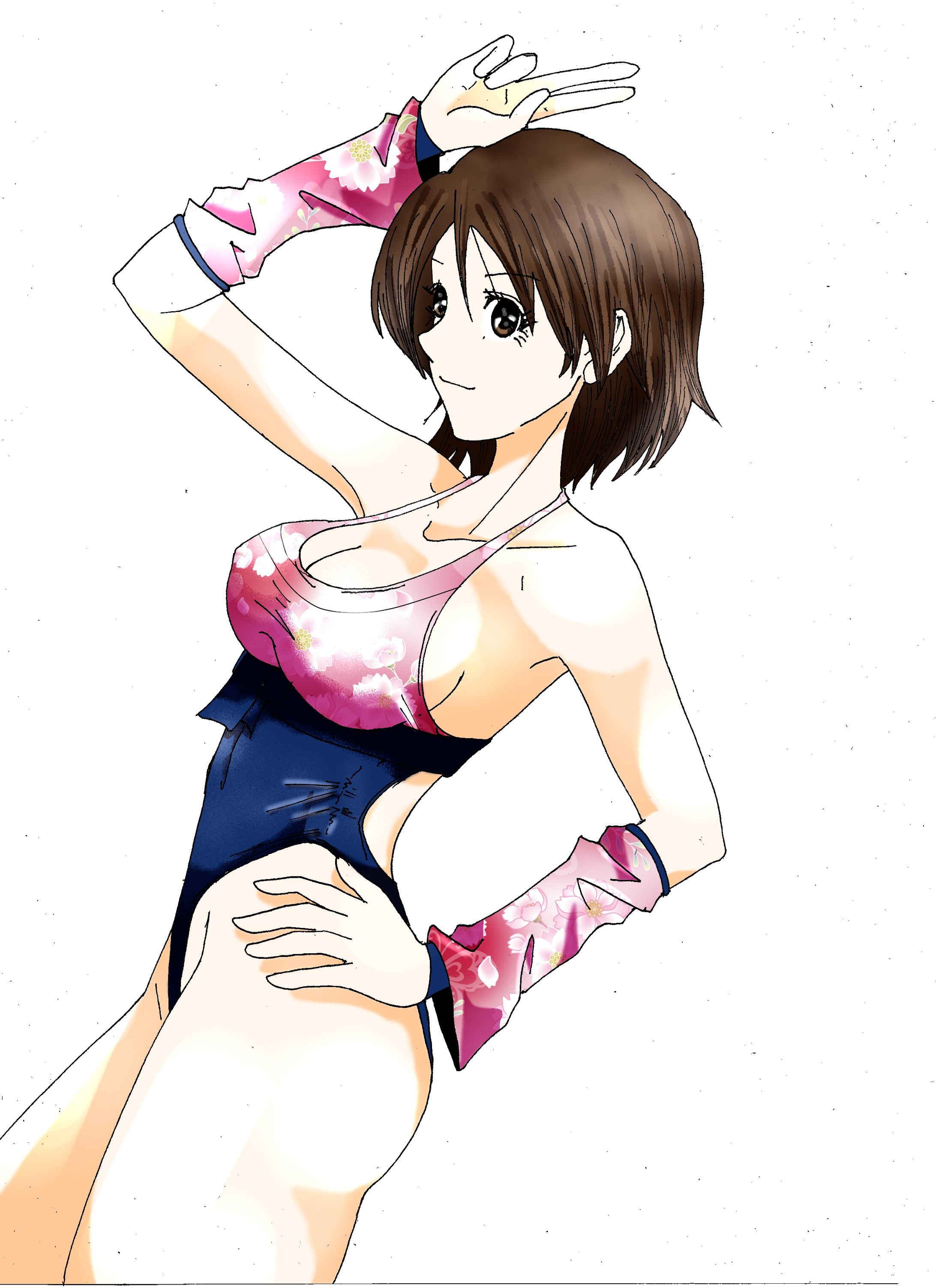 リンコスと競泳水着-1