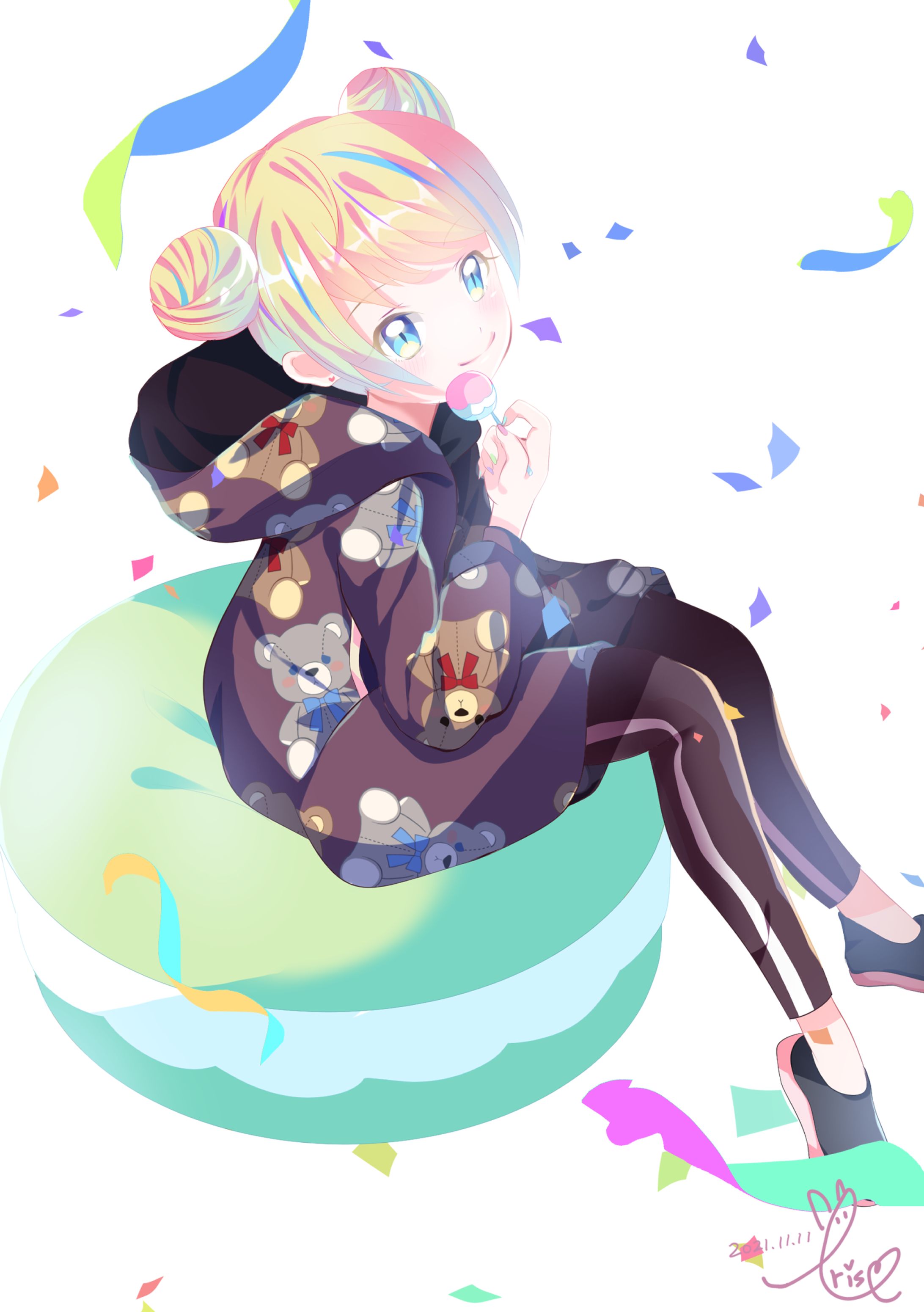 女の子のイラスト-1