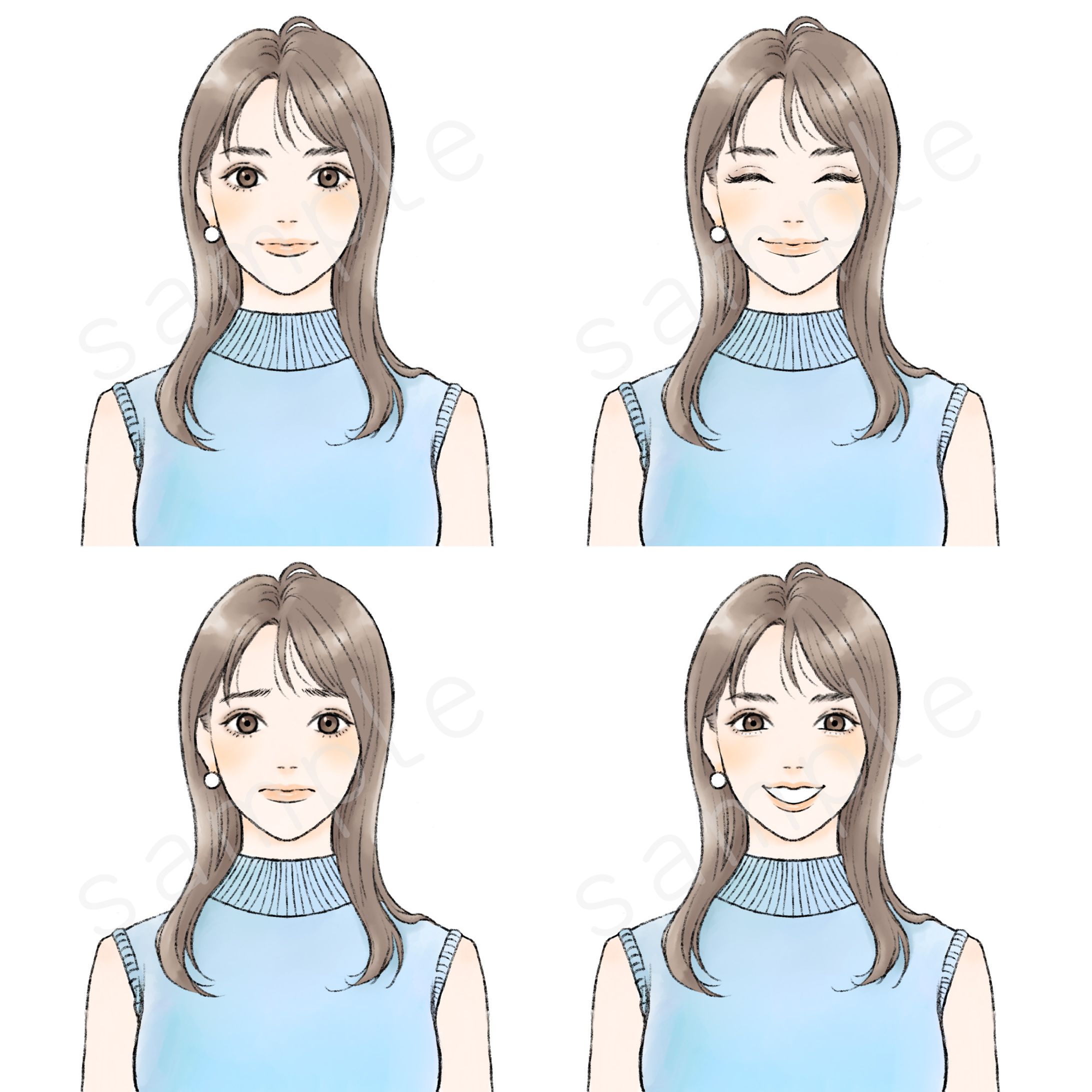 【ご依頼】表情差分アイコン-1