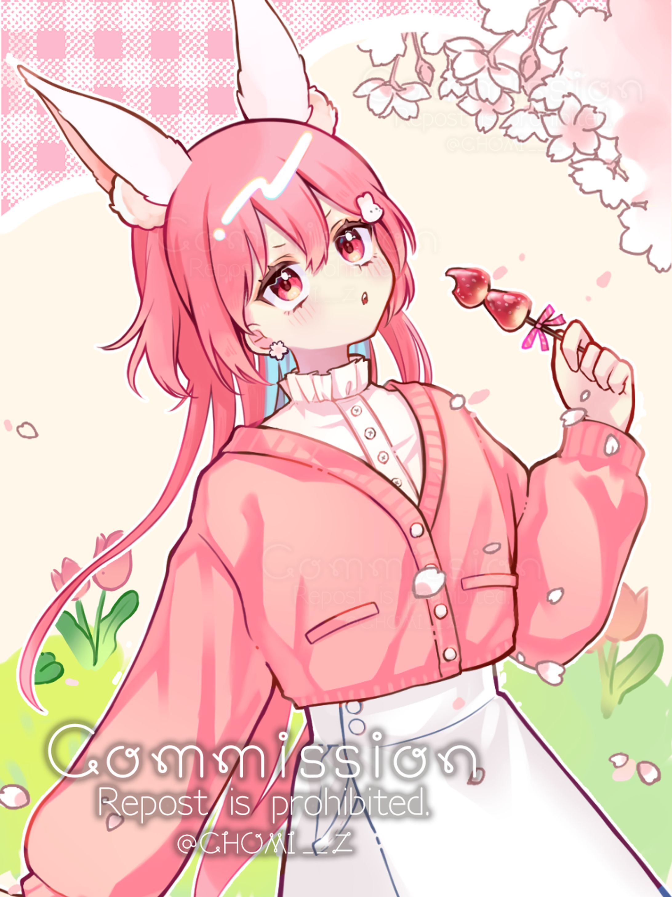兎円ちょみ　Skeb commission-1