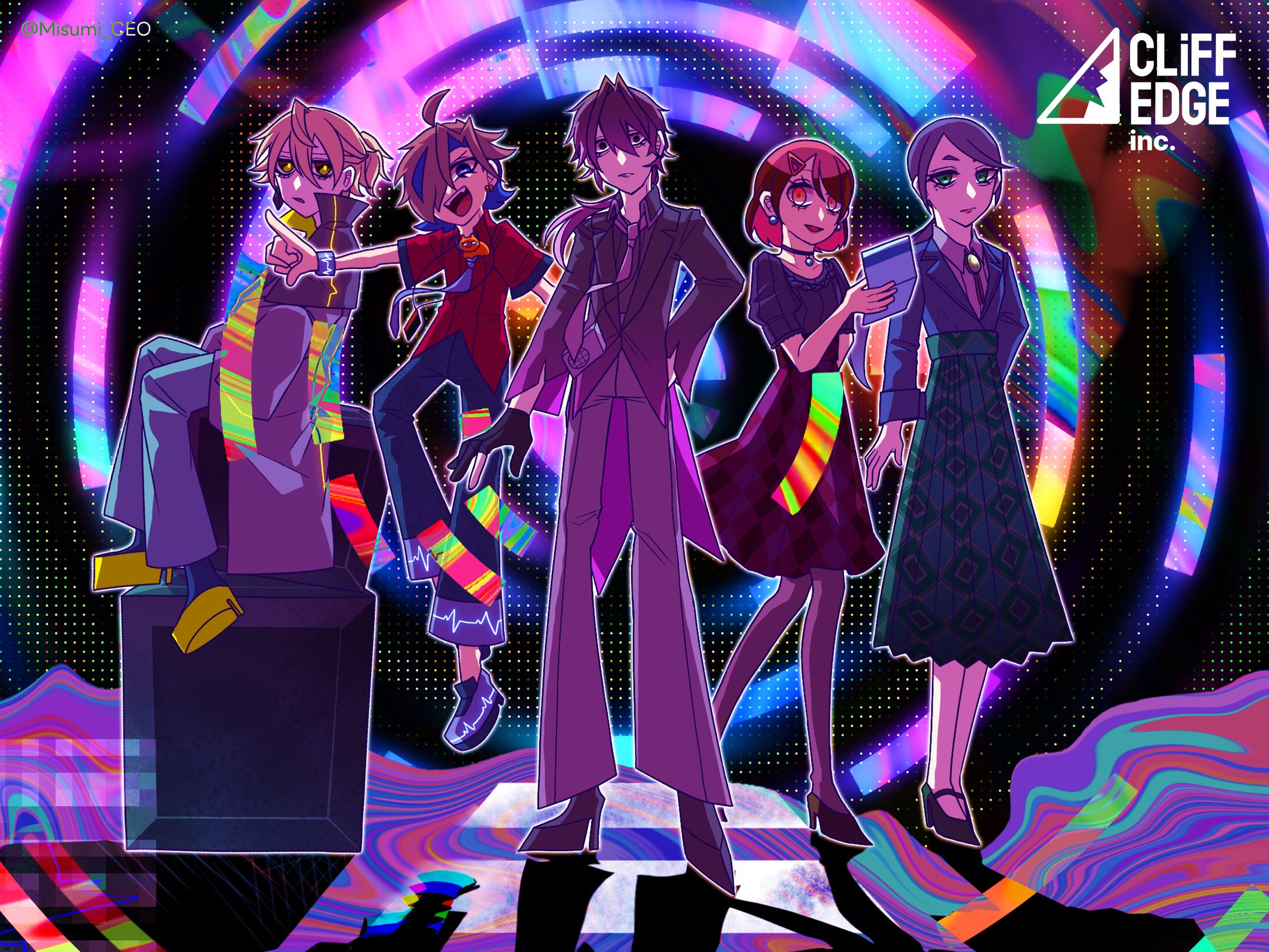 【オリジナル】CLiFF EDGE inc. 挿絵イラスト-1
