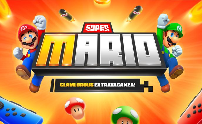Super Mario - Visual Graphic Design