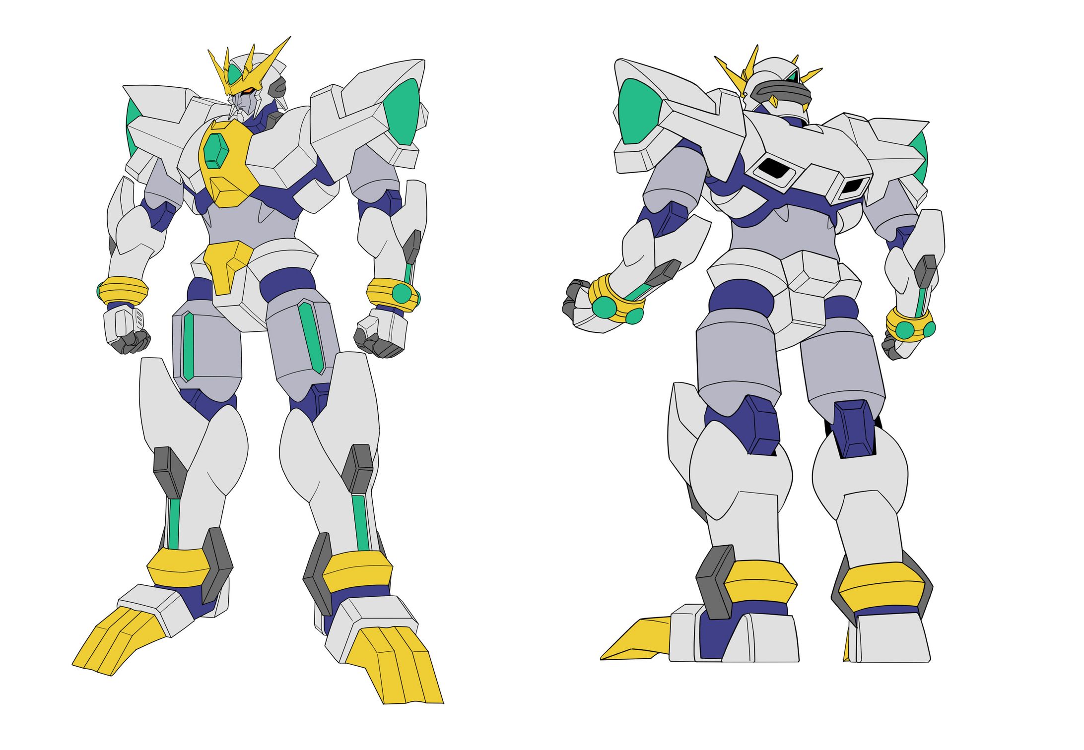 オリジナルロボ「シロガネ」（設定）-1