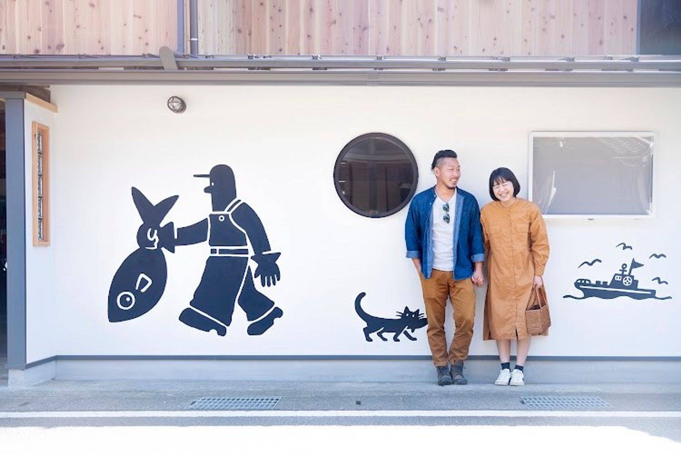 民宿「井筒屋」壁画-1