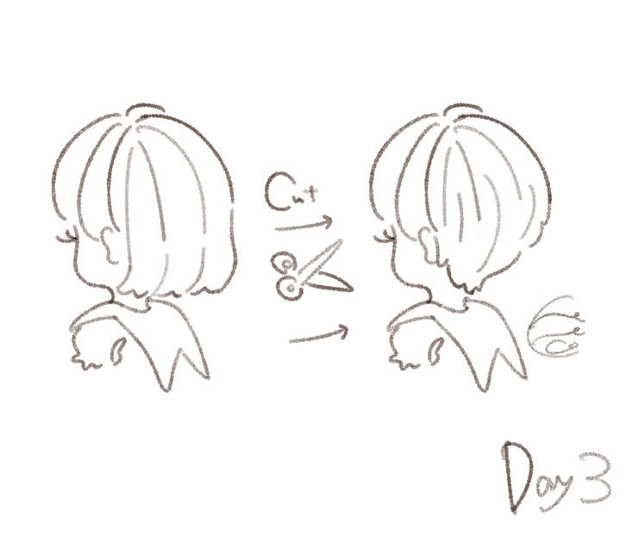 - - - - - - - - - ꒰ ♡ ꒱ - - - - - - - - -

‪𝐃𝐚𝐲‬3  長女ボブからハンサムショートへ

使い回しですみません😂😂

 #100日チャレンジ  #育児日記  #1日1絵  #かわいい  #ゆるいイラスト #女の子ママ  #女の子  #日常#illustrations  #illustrate #cute  #girl  #일러스트 #데일리  #귀여워 #패션  #그림스타그램-1