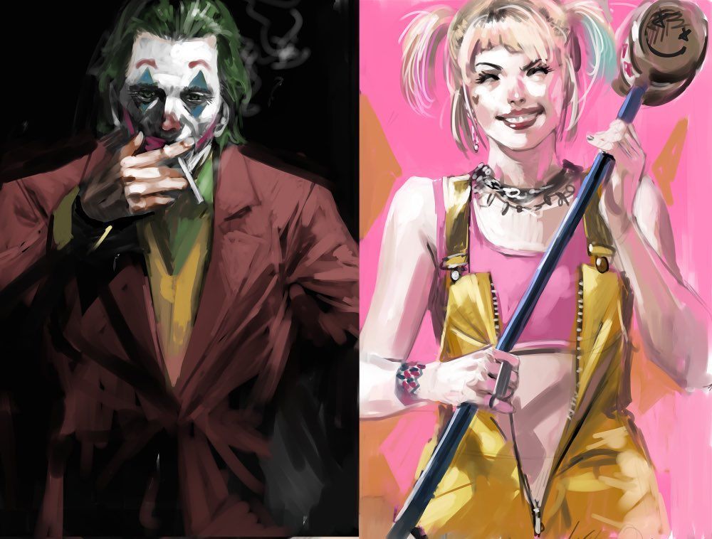 【こねこ・新品 No 721】 ポップアート ハーレイ クイン JOKER 0add06b33f80e16b22cc7ff3ffe31a