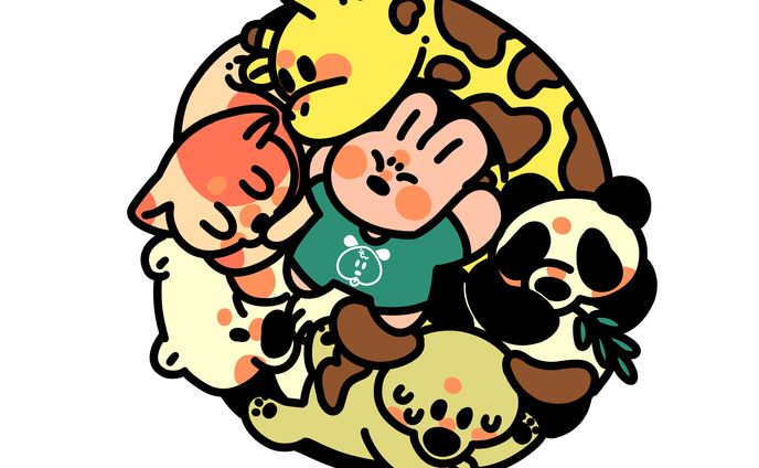 ステッカーイラスト