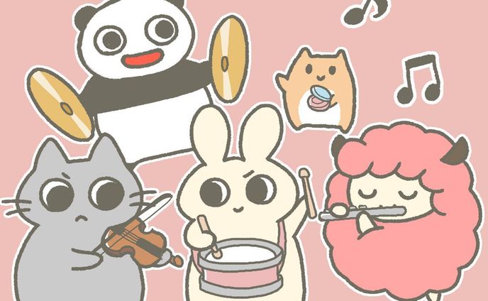 100日チャレンジ31日目
うさたんオーケストラ🎻
#100日チャレンジ #オーケストラの日 #オーケストラ #イラスト #うさぎ #ひつじ #ねこ #パンダ #ハムスター