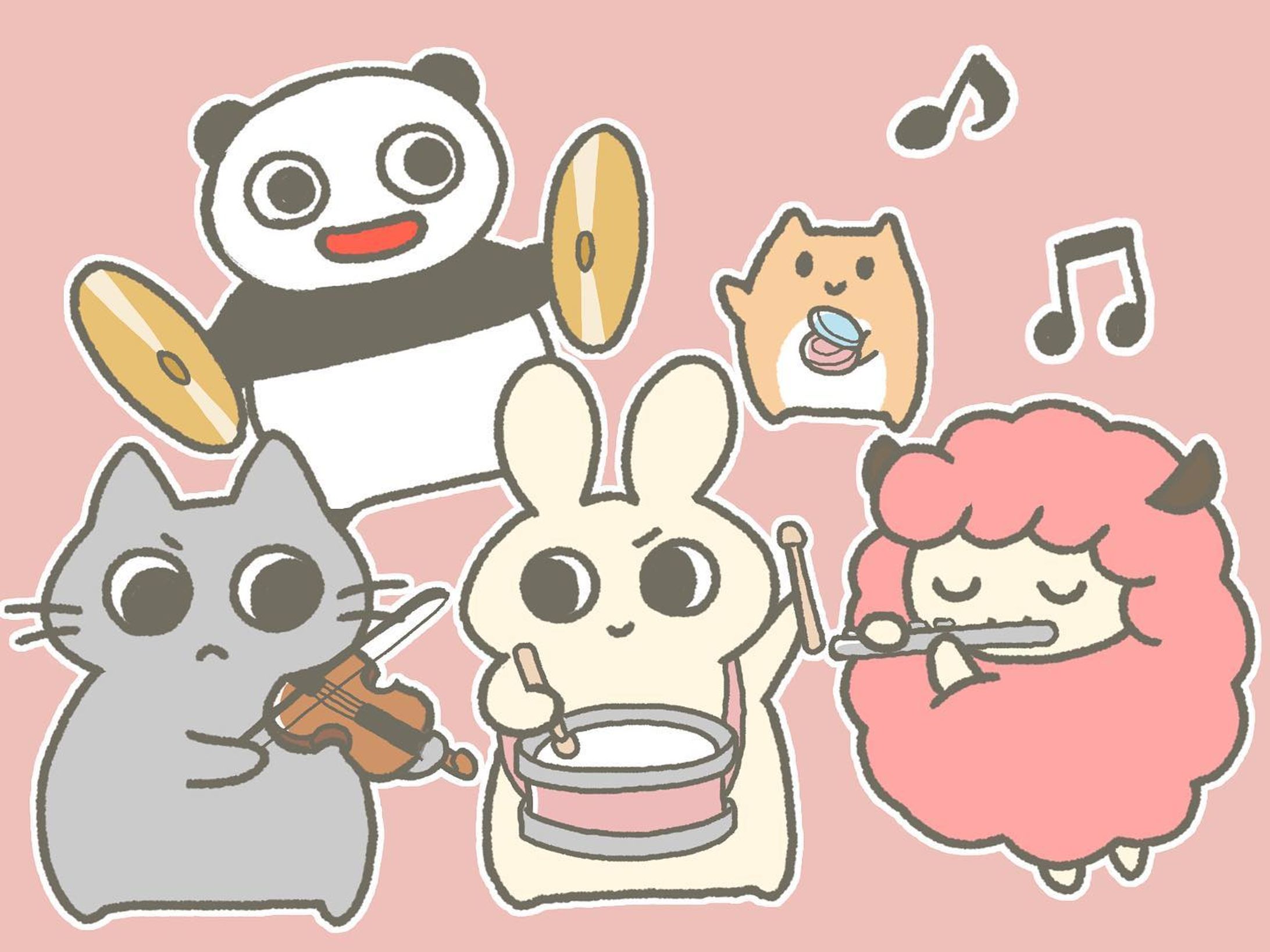 100日チャレンジ31日目
うさたんオーケストラ🎻
#100日チャレンジ #オーケストラの日 #オーケストラ #イラスト #うさぎ #ひつじ #ねこ #パンダ #ハムスター-1