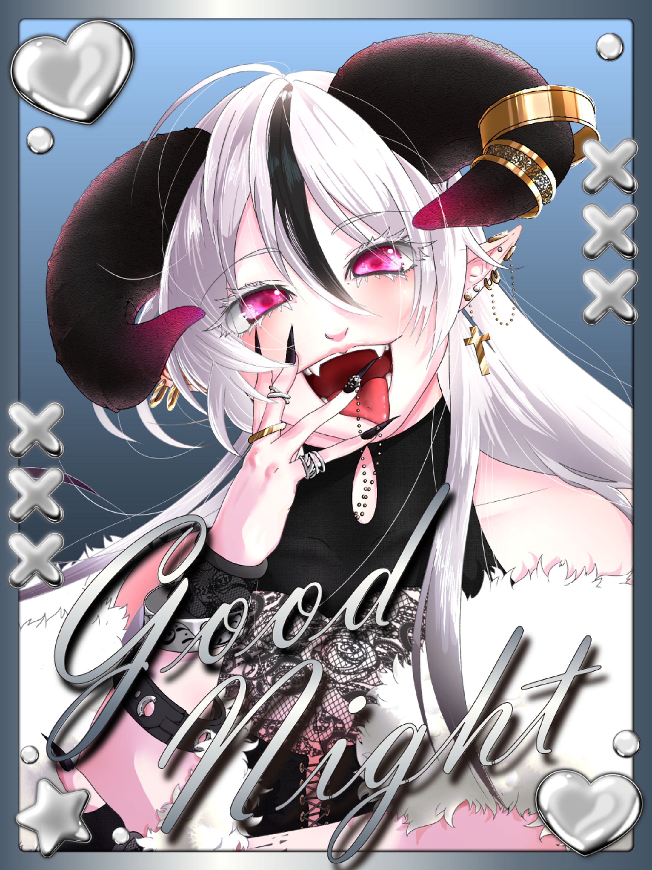無料配布【おやすみVTuber素材】-1