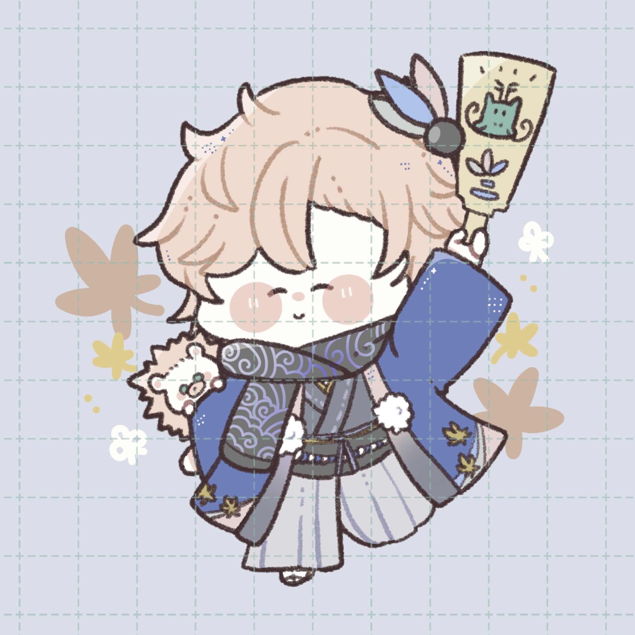 【ご依頼】SDイラスト/葉月楓様-1