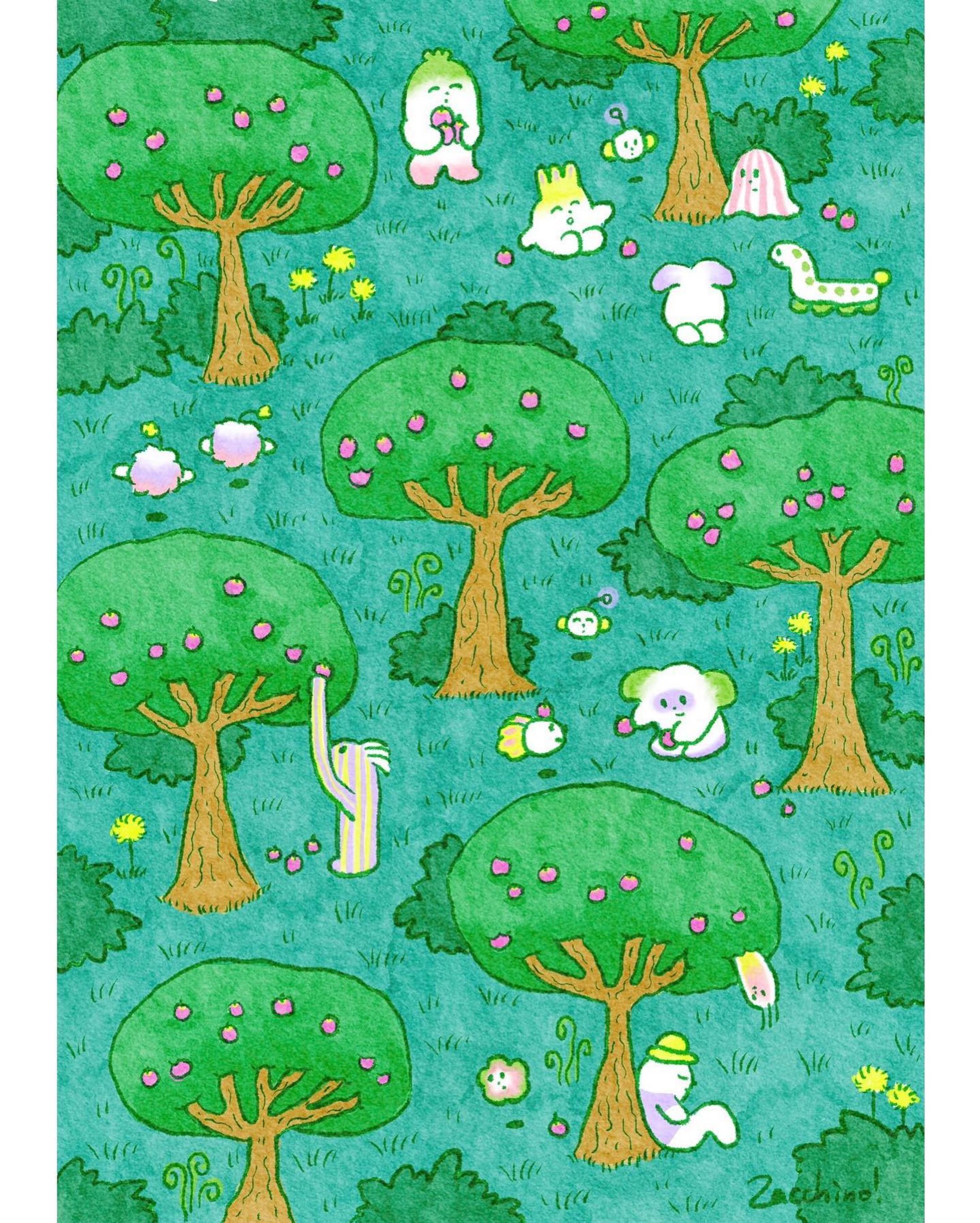 甘い木の実の森-1