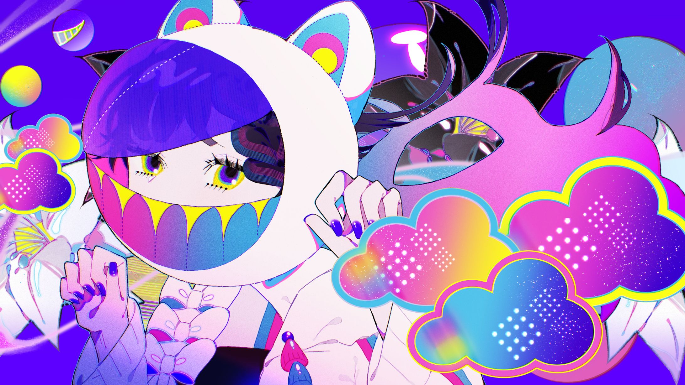 吉乃様「Lavish!! / 吉乃 」MVイラストサムネ-1