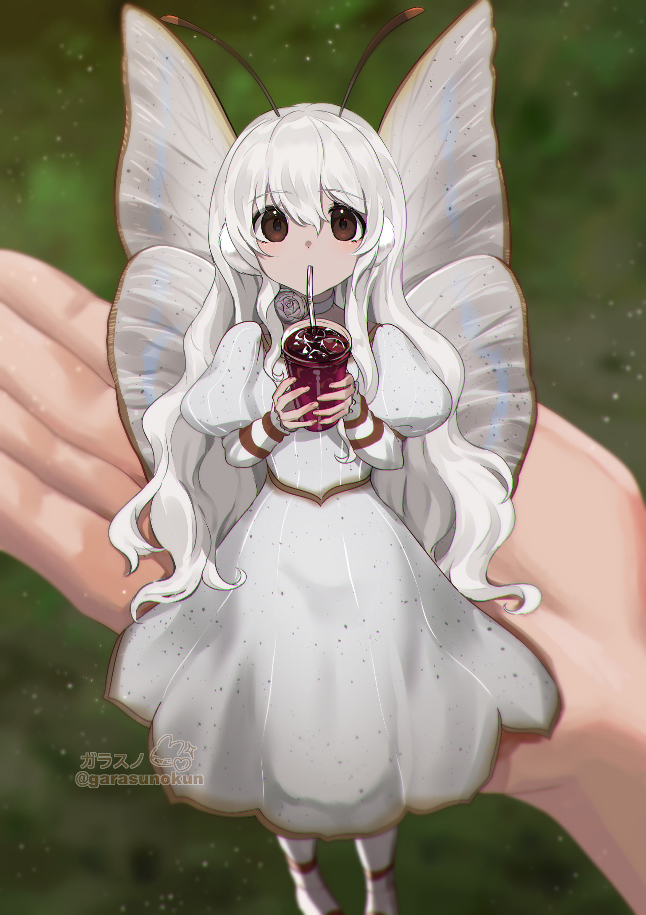 ウラギンシジミちゃん擬人化してみた-1