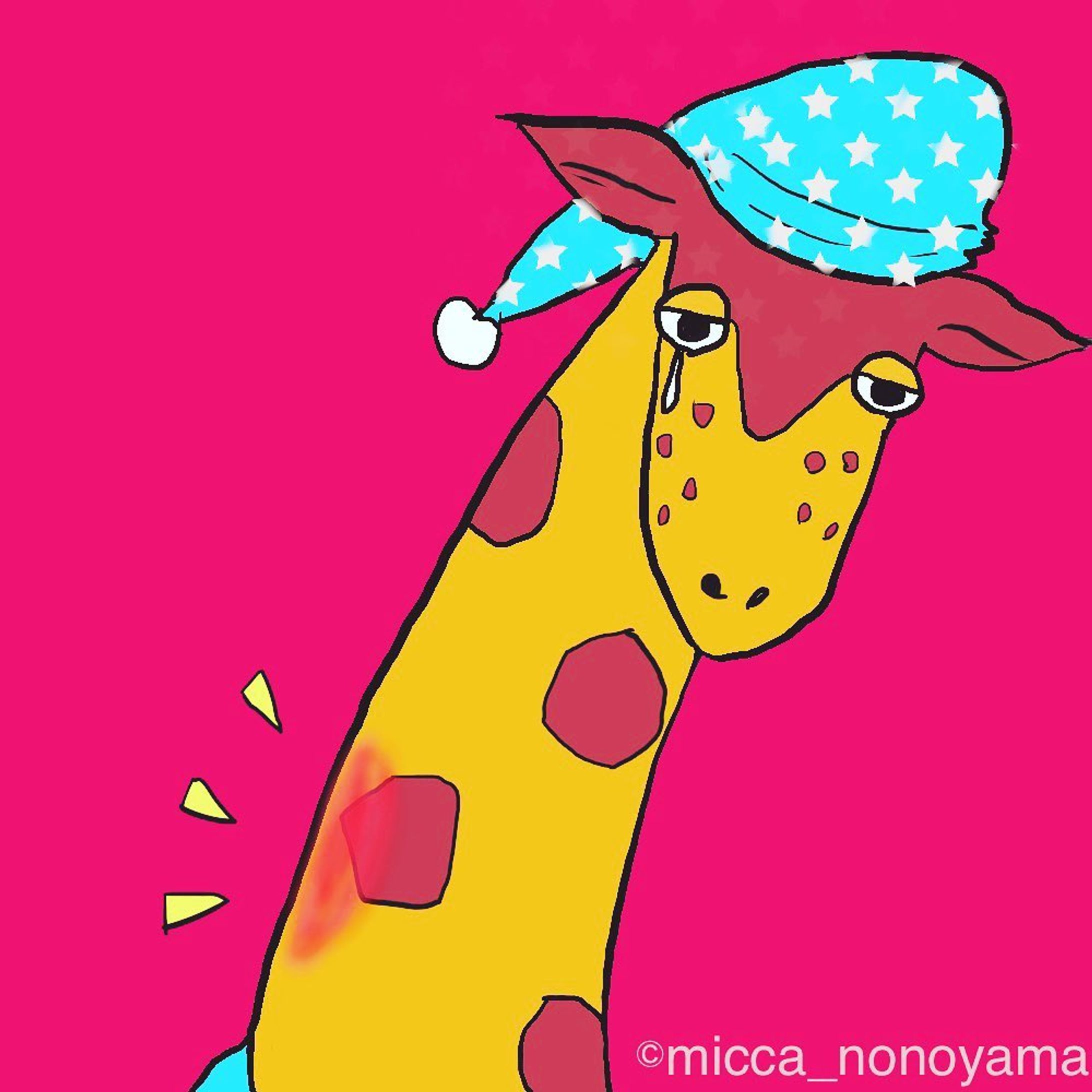 寝違えっちった😢
#寝違えた #キリン #イラスト #絵本 #neck #wrong #morning #animals #illustration #childrensbooks #comics #cute #neckhurts #giraffe #動物-1