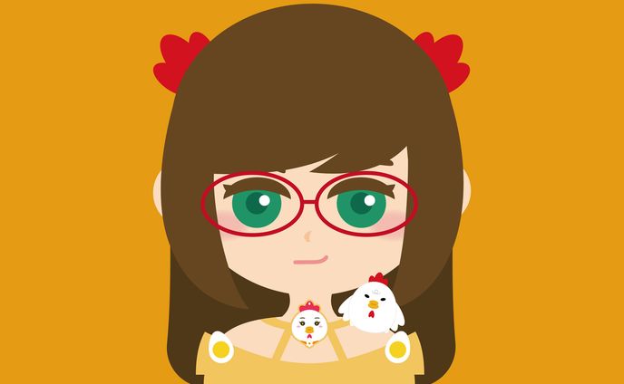 あきこっこ【アイコンデザイン】