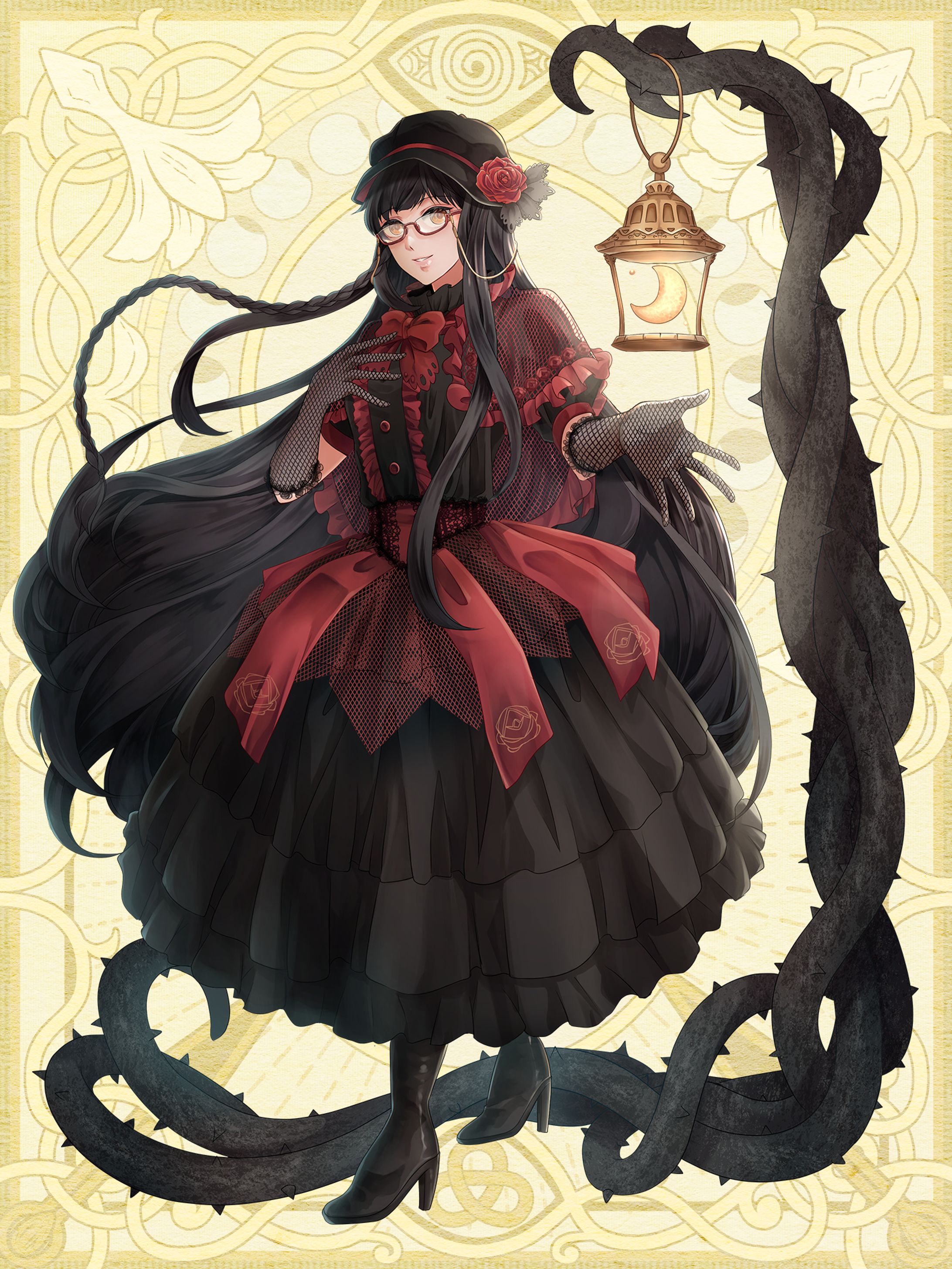 チェインパラドクス納品絵（立ち絵+バストアップ）-1