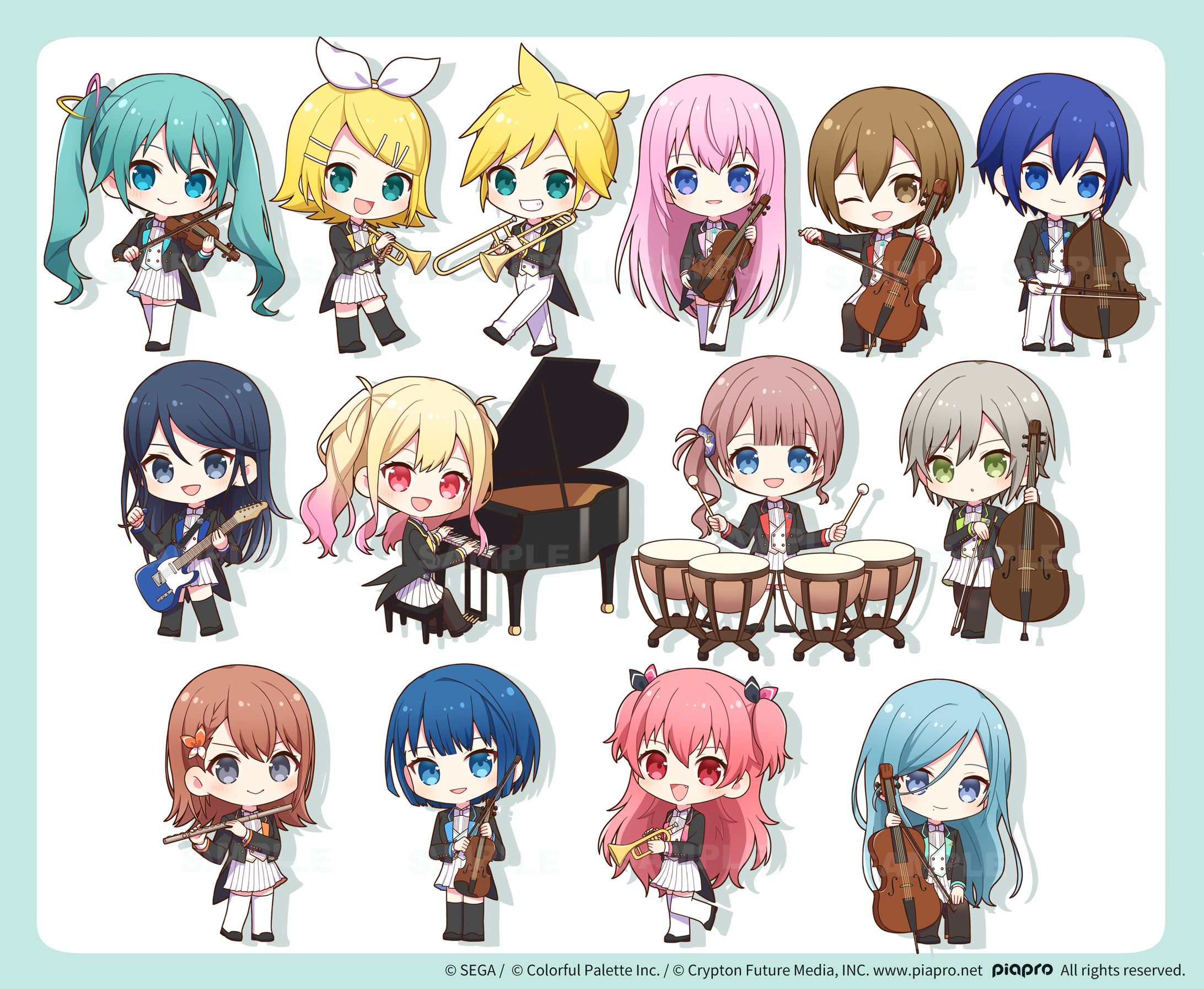 プロジェクトセカイ×オーケストラライブコンサート「セカイシンフォニー2023」SDイラスト-1
