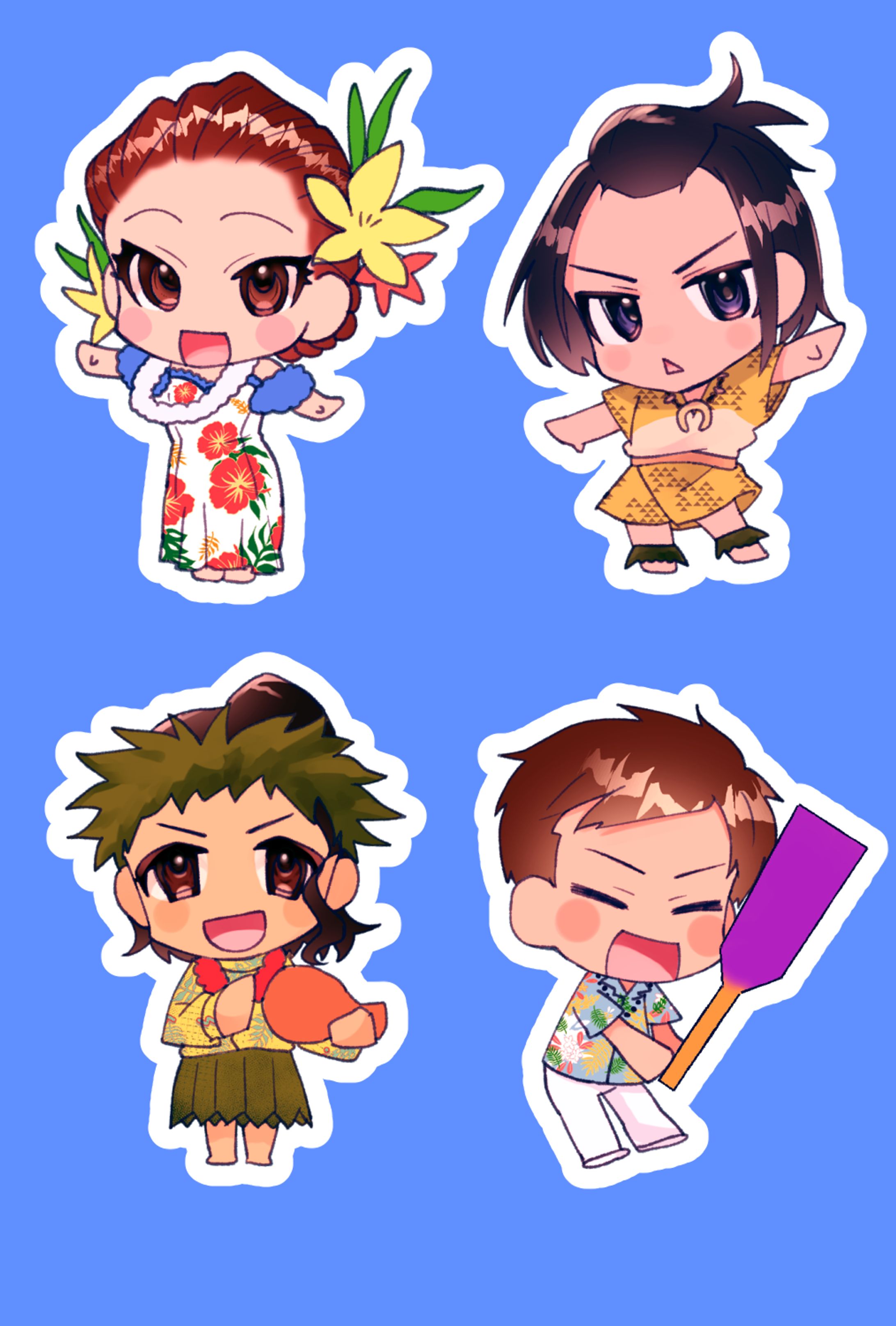 SDキャラ　立ち絵-1