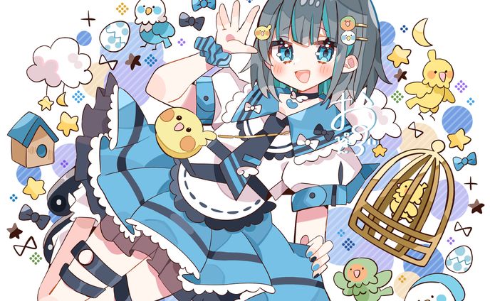 Ruriha様／通常等身イラスト