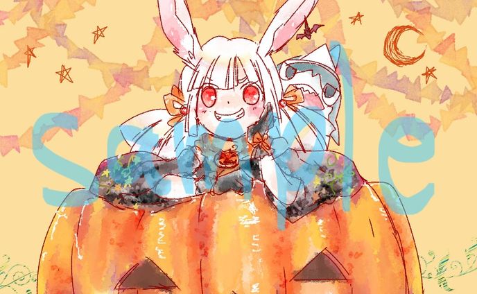 アナログ風、手書きタッチサンプル