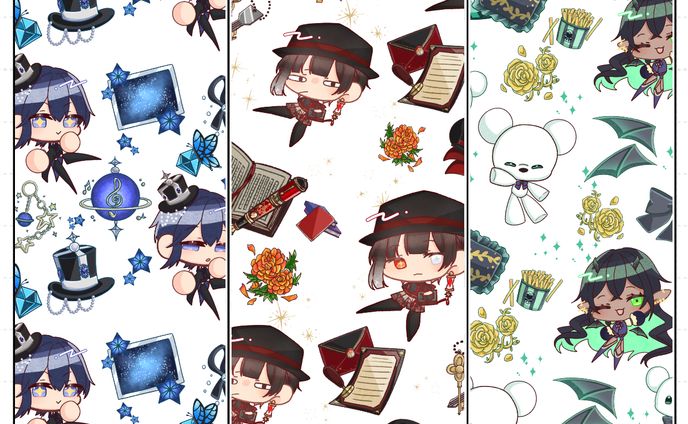 小物＆ちみっこパターン