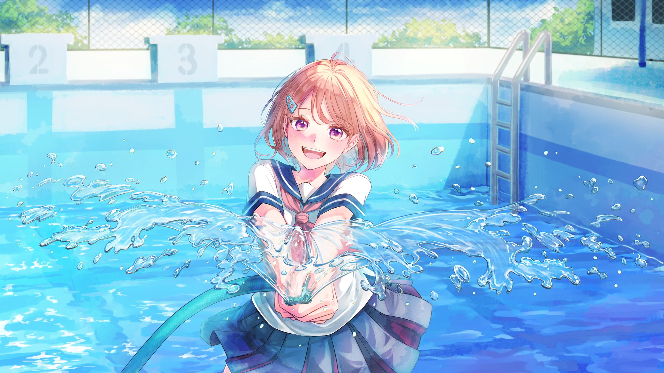 Vocaduo2025「ボトルメール」MVイラスト-1