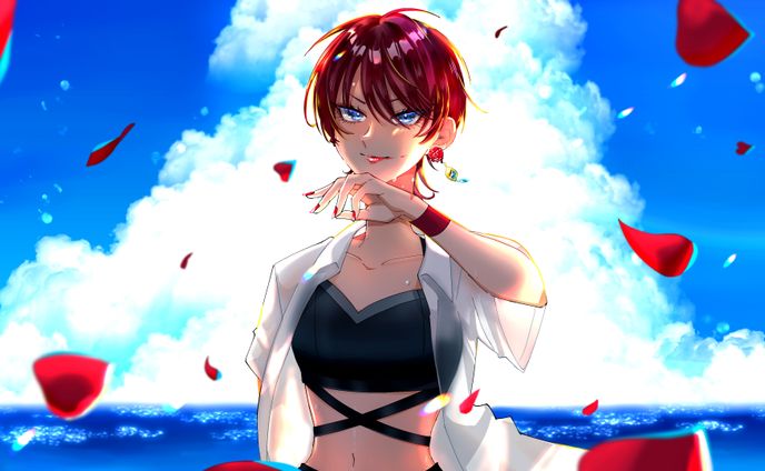 うみねさま＿歌ってみたイラスト