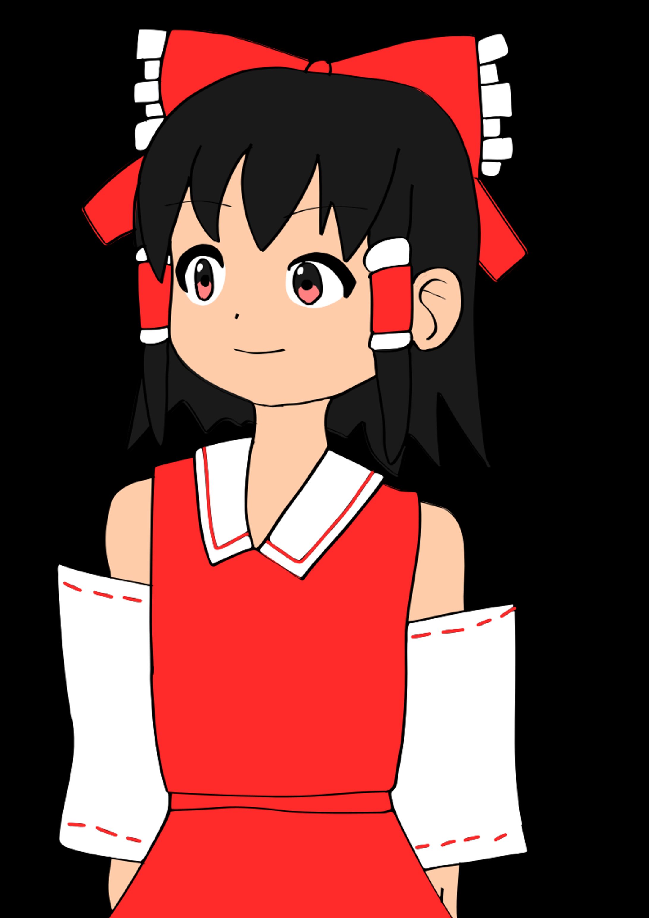 博麗霊夢試し書き-1