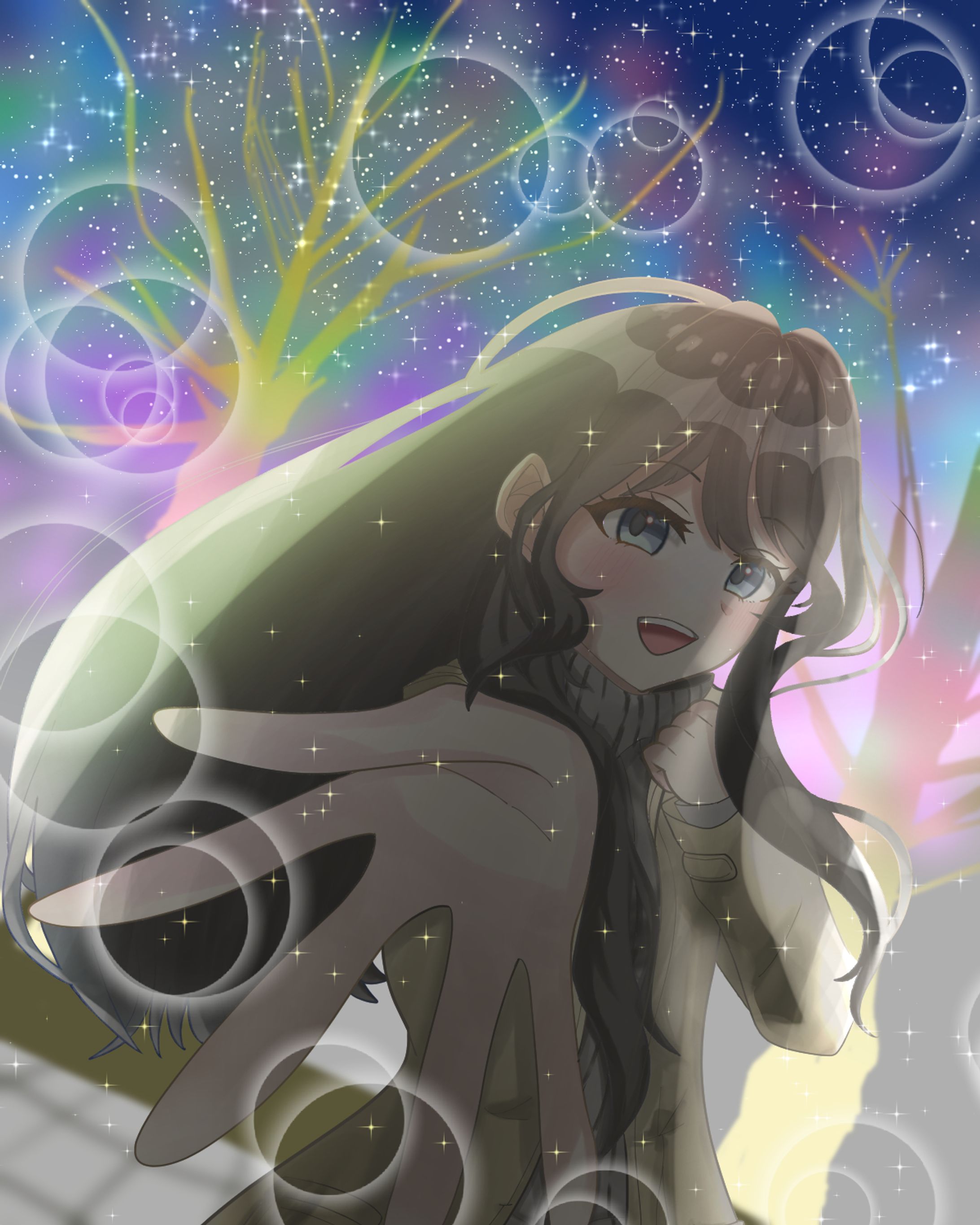 星乃あるふぁ様・一枚絵イラスト-1