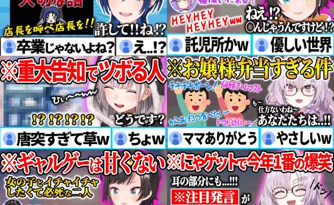ヨウツ様　ホロライブまとめ動画サムネ